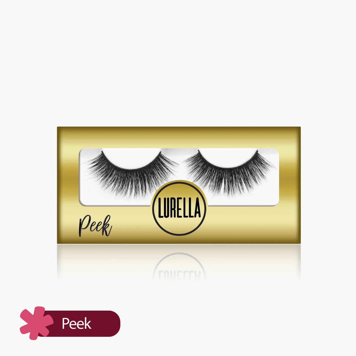 Lurella 3D Mink Eyelashes Peek 1 Piece
