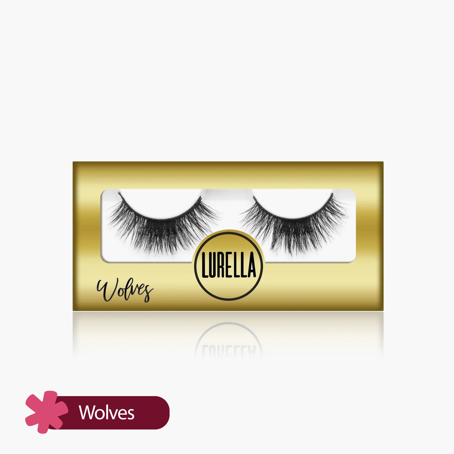 Lurella 3D Mink Eyelashes Wolves 1 Pair
