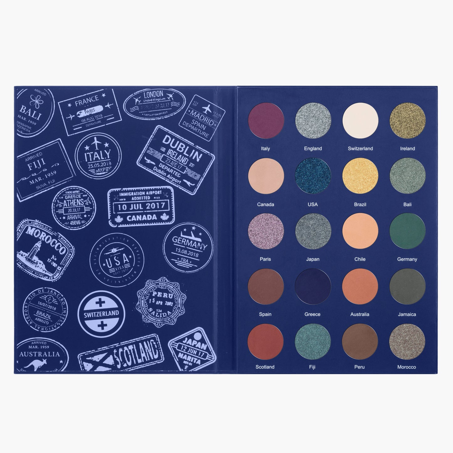 Lurella Adventurous Passport Eyeshadow Palette 26gm