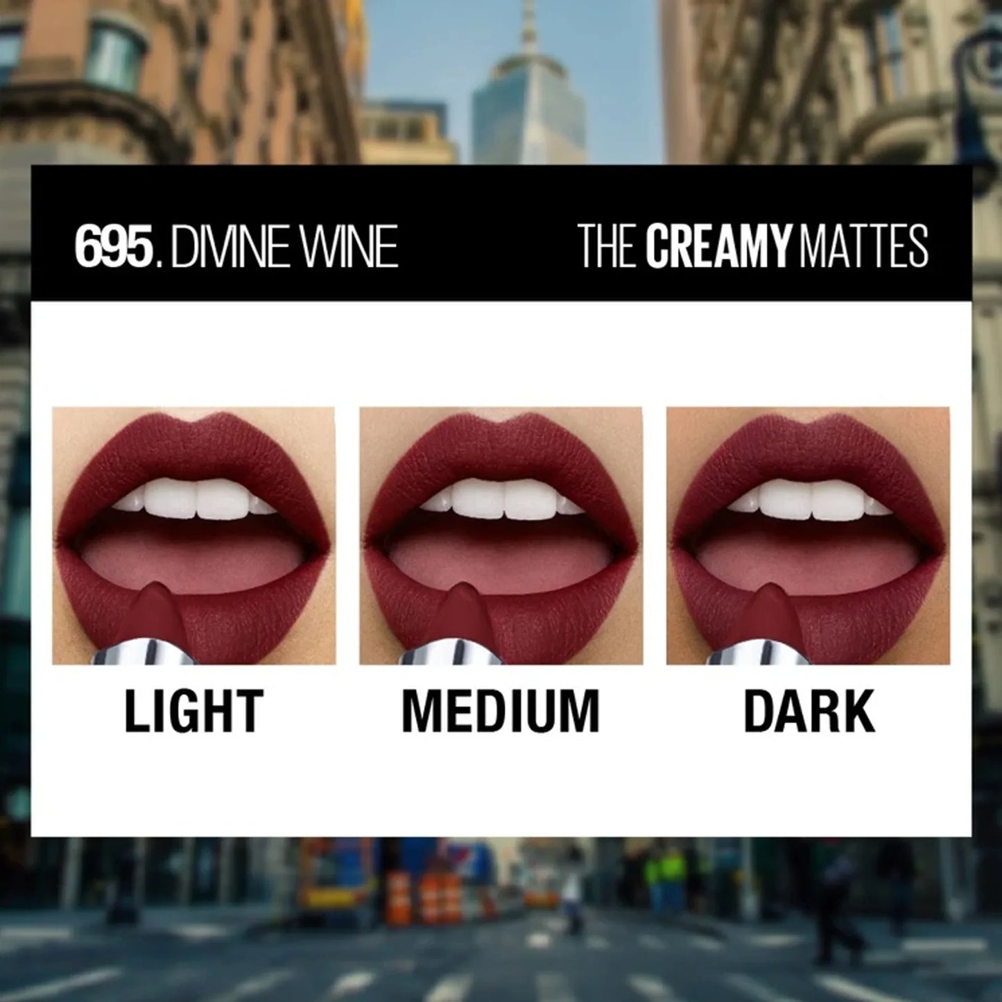 Maybelline Color Sensational The Creamy Mattes Lipstick 3.9gm