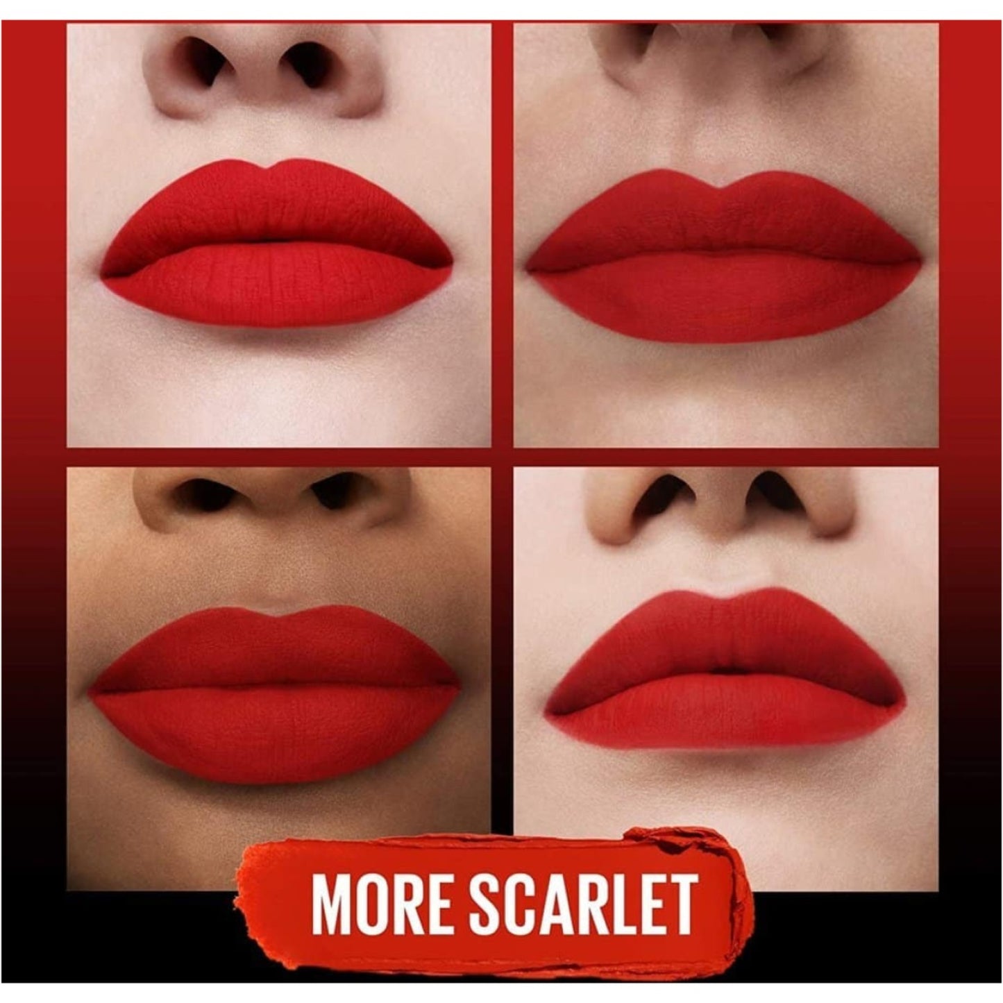 Maybelline Color Sensational Ultimatte Slim Matte Lipstick 299 More Scarlet 1.7gm
