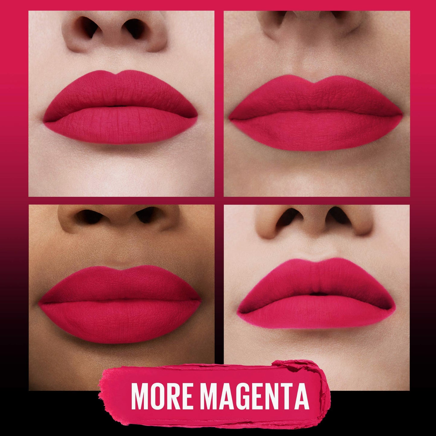 Maybelline Color Sensational Ultimatte Slim Matte Lipstick 399 More Magenta 1.7gm