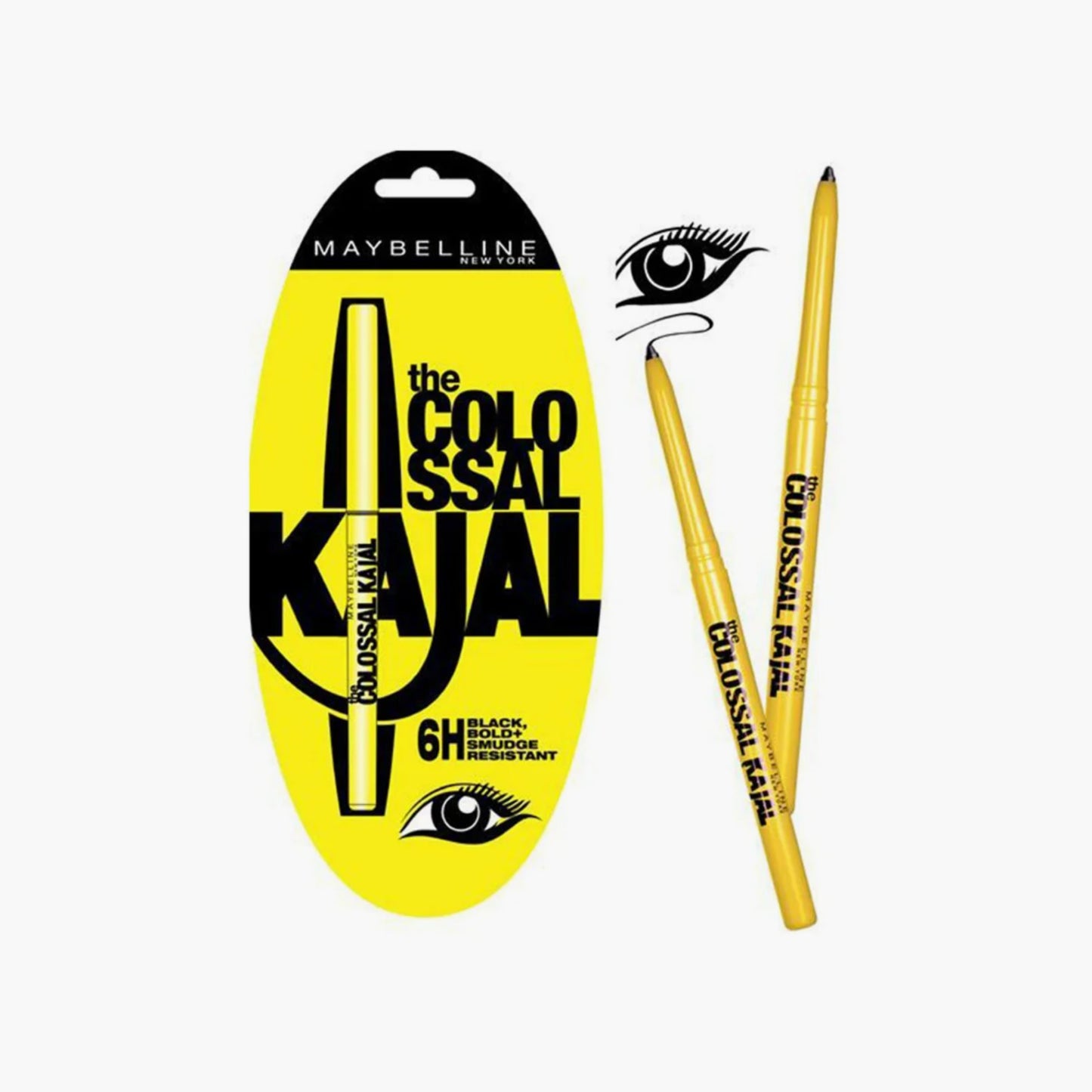 Maybelline Colossal Kajal Smudge Proof Black 1 Piece