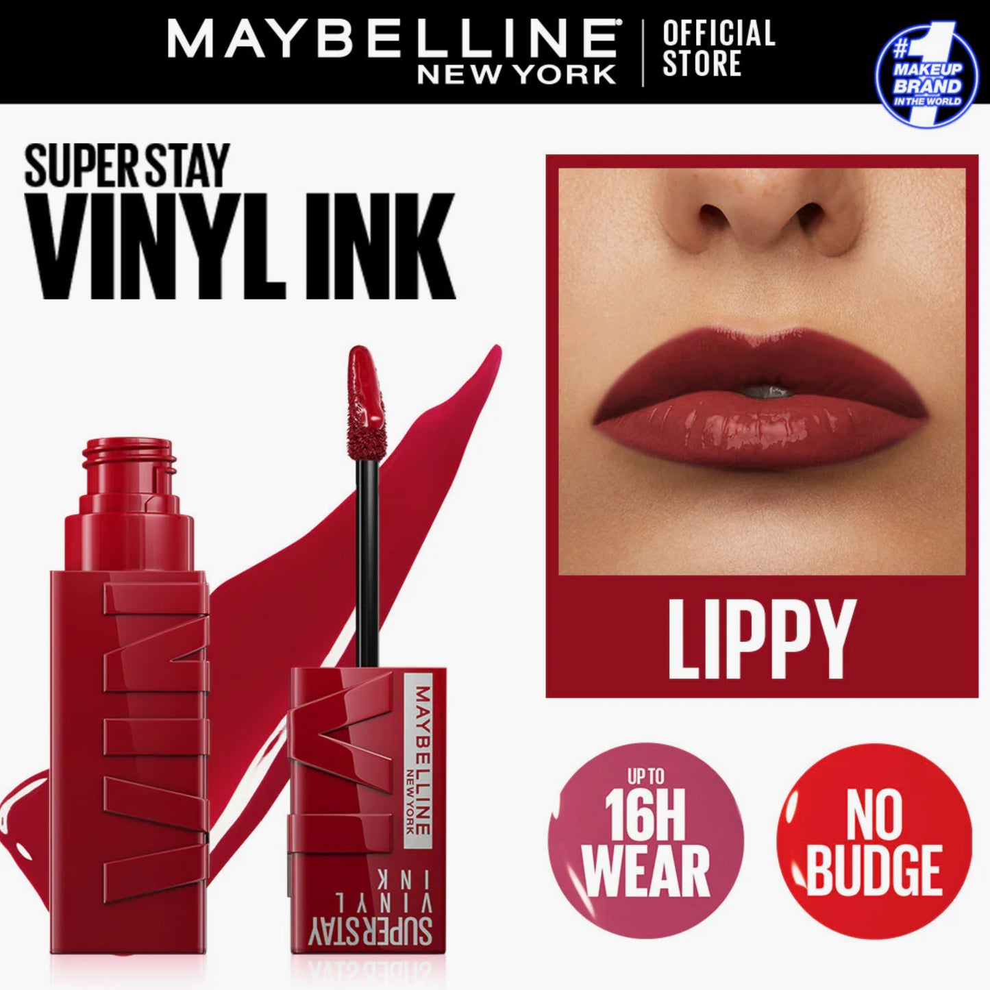 Maybelline Super Stay Vinyl Ink Liquid Lipstick 10 Lippy 4.2ml