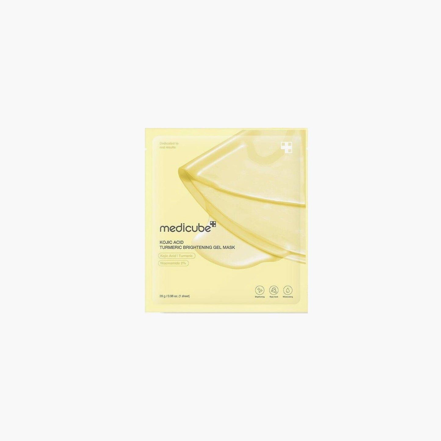 Medicube Kojic Acid Turmeric Brightening Gel Mask 1 Piece - TheSkinFit