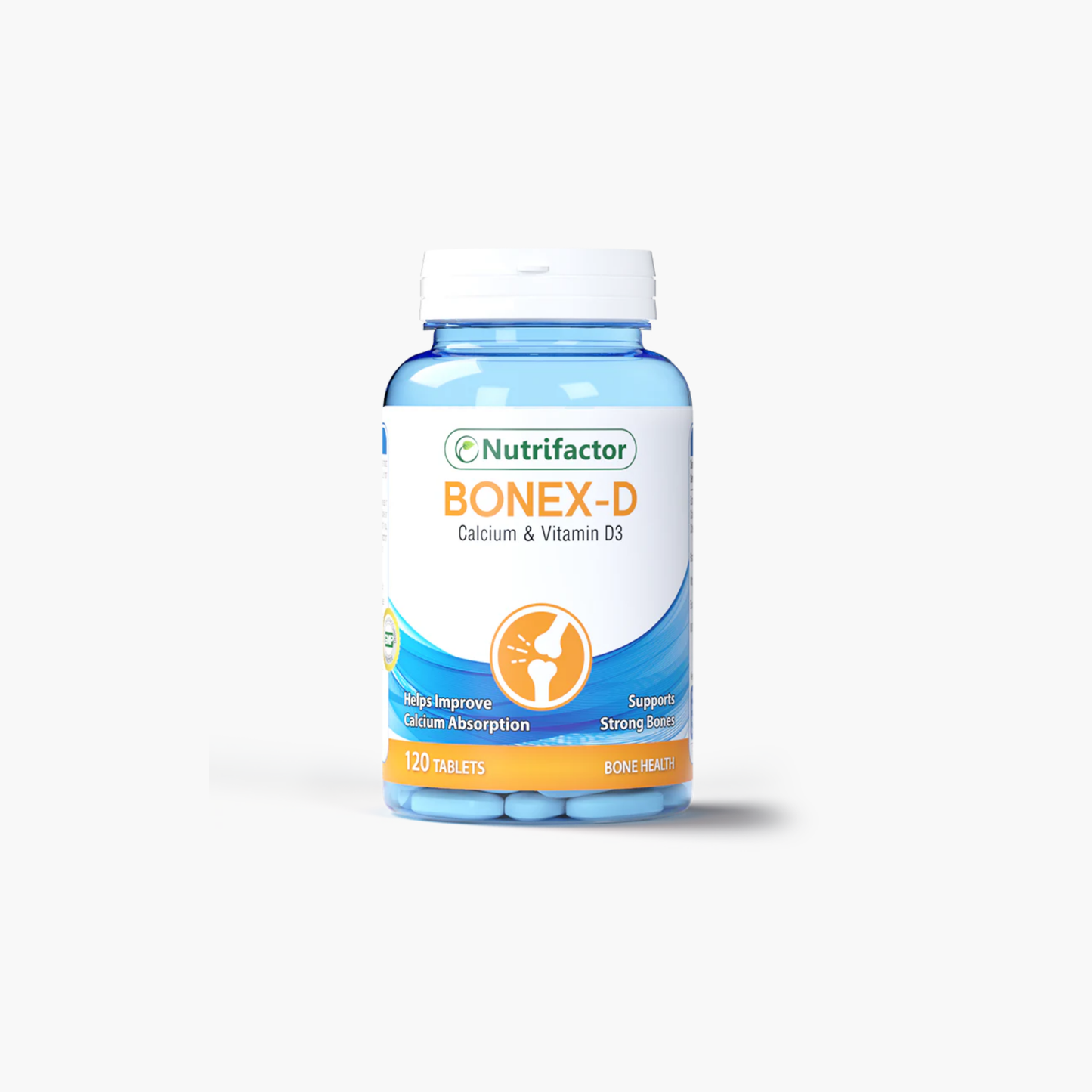 Nutrifactor Bonex-D Calcium & Vitamin D3 Supplements 120 Tablets