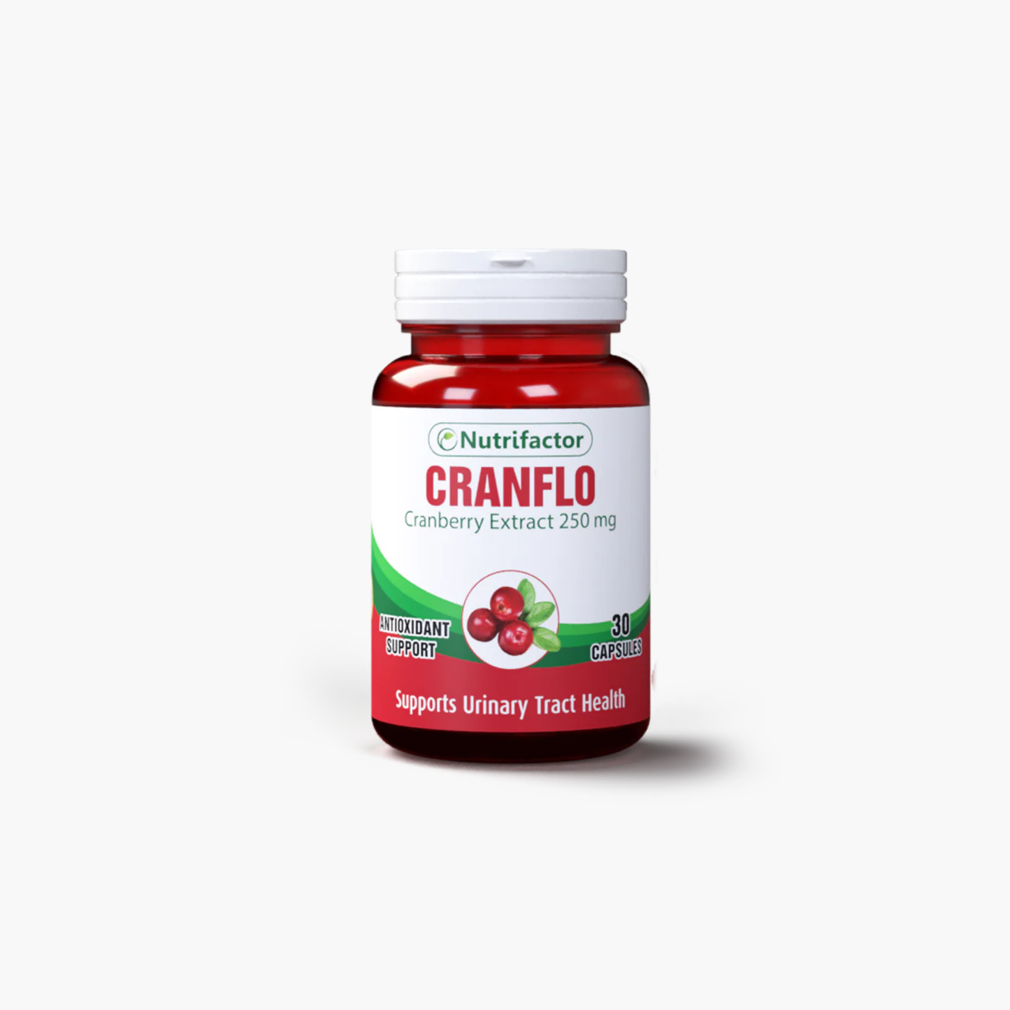 Nutrifactor Cranflo Cranberry Extract 50 mg Supplements 30 Capsules
