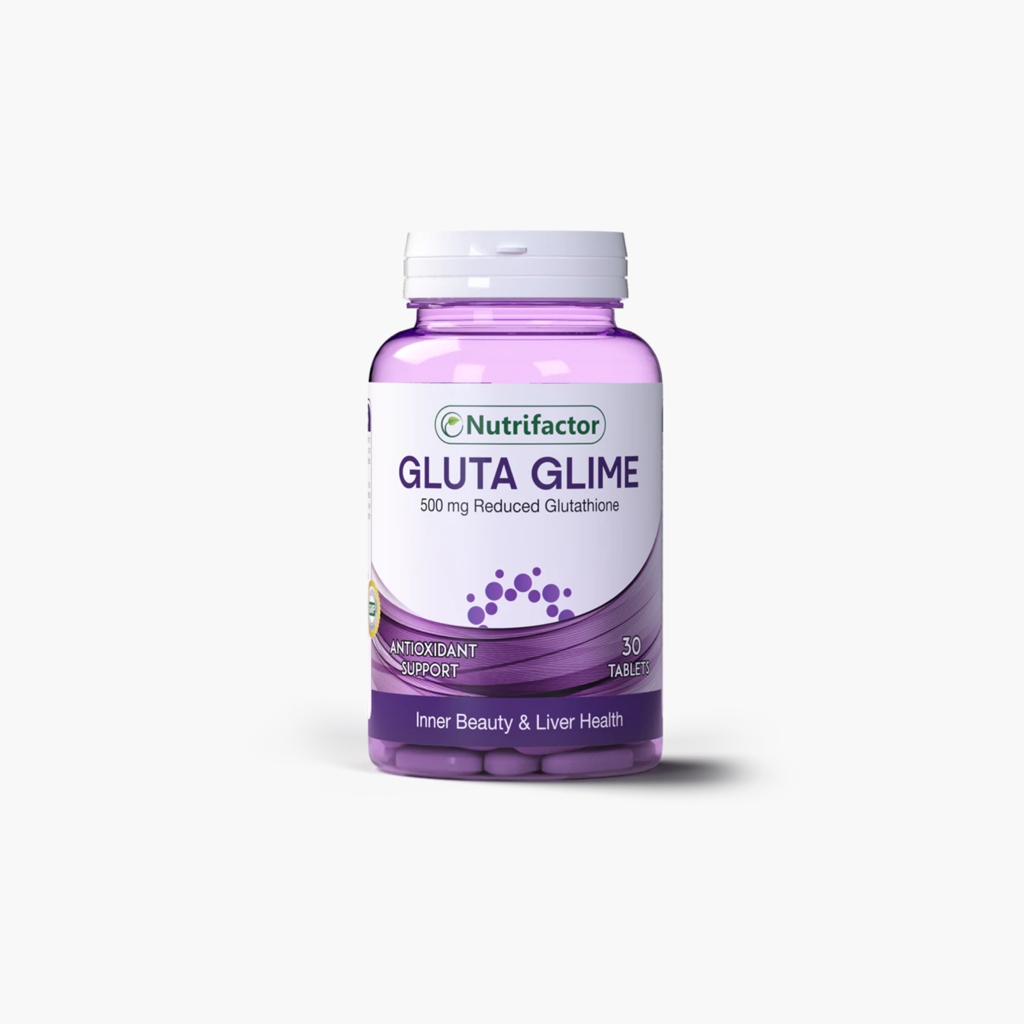 Buy Nutrifactor Gluta Glime 500mg Reduced Glutathione 30 Tabs