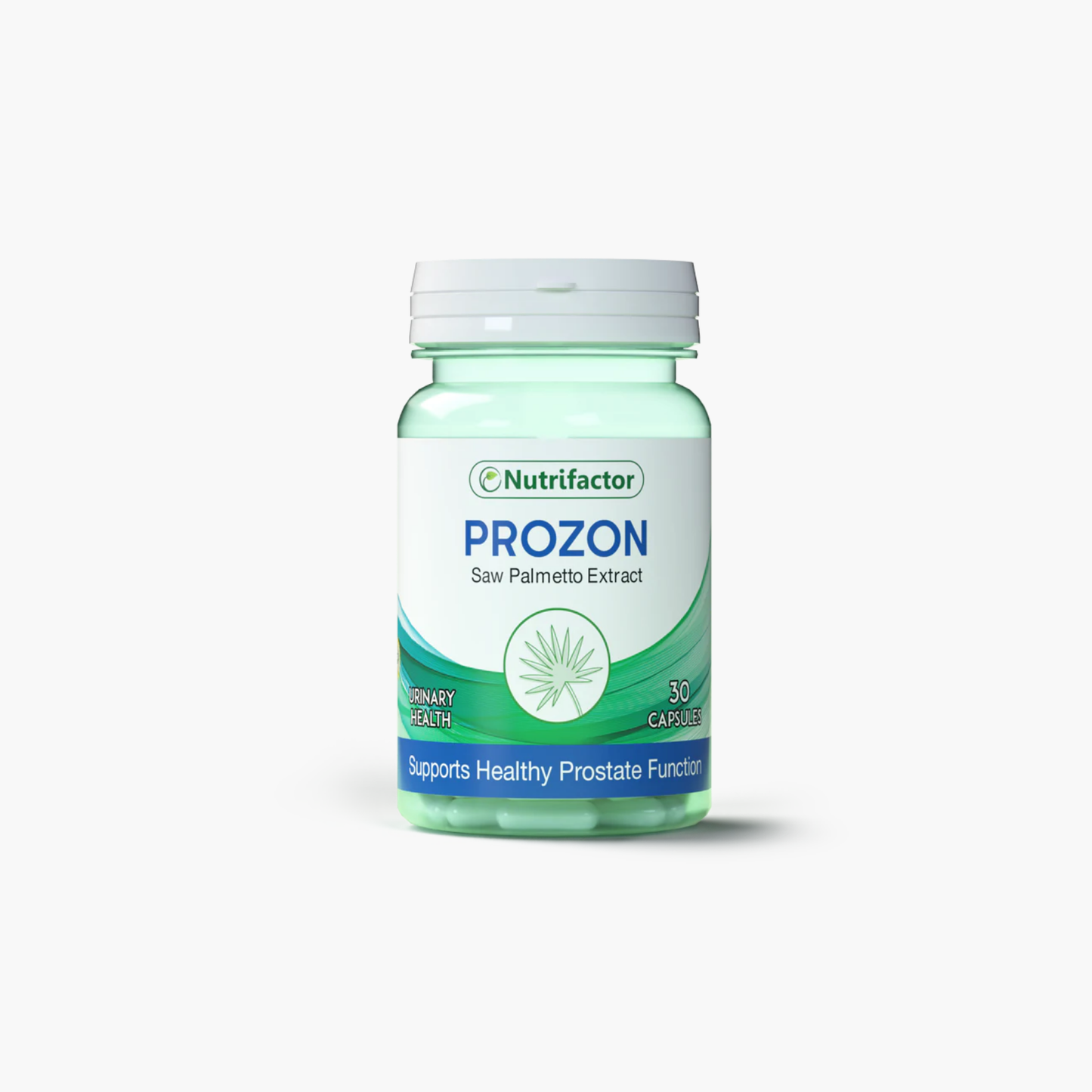 Nutrifactor Prozon Saw Palmetto Extract Supplements 30 Capsules
