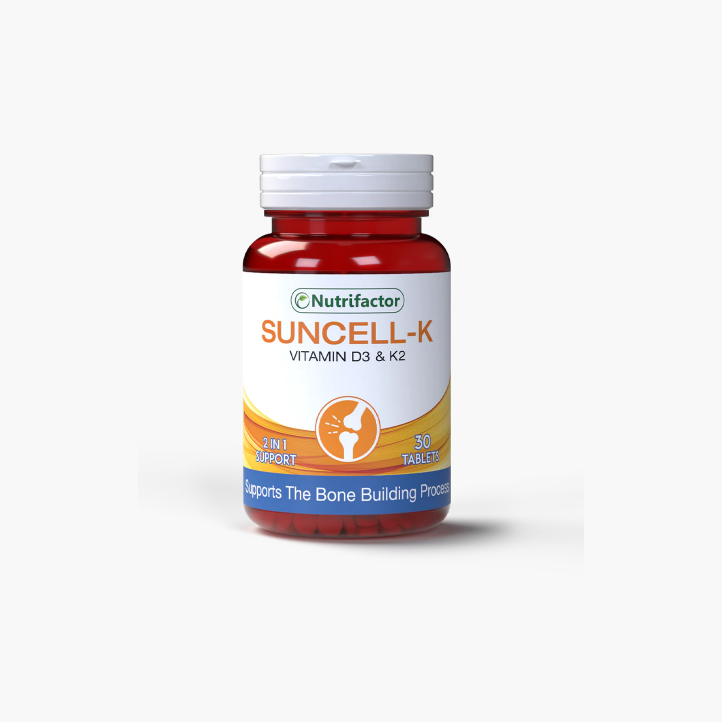 Nutrifactor Suncell-K Vitamin D3 & K2 Supplements 30 Tablets