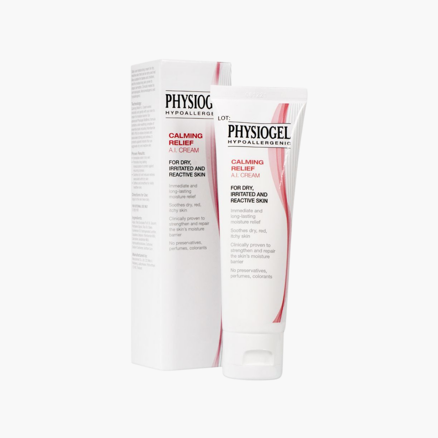Physiogel Calming Relief A.I. Cream For Dry Irritated And Reactive Skin 50ml