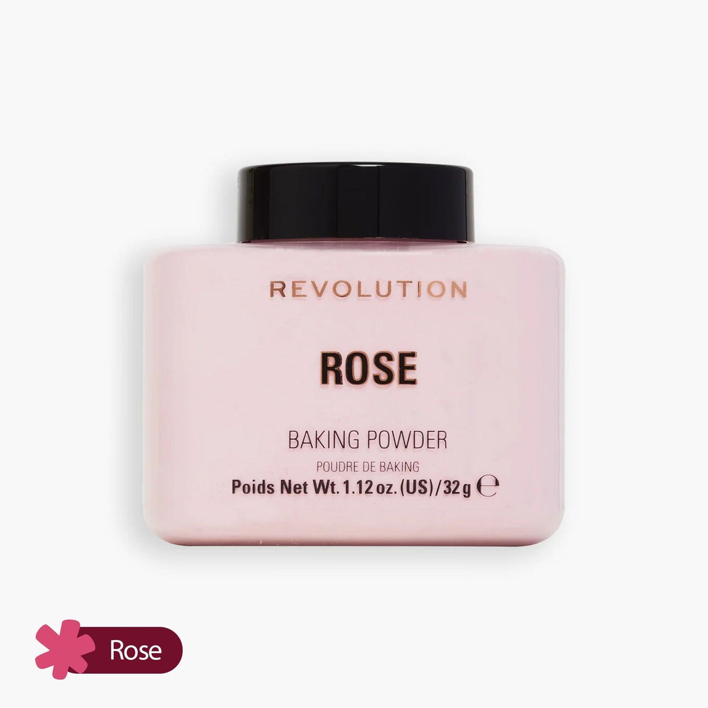 Revolution Loose Baking Powder Rose 32gm
