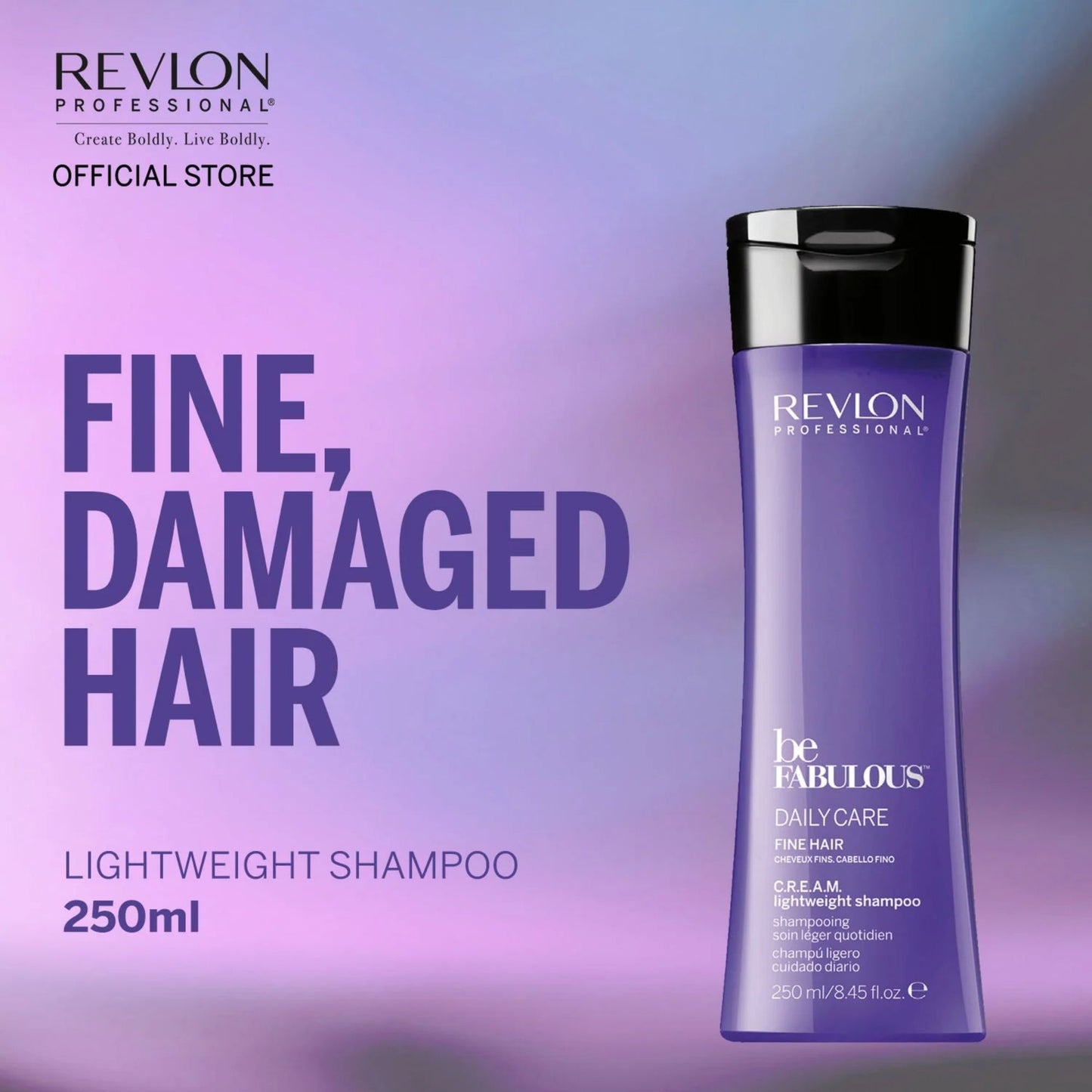 Revlon Professional BeFabulous Daily Care Fine Hair C.R.E.A.M. Lightweight Shampoo