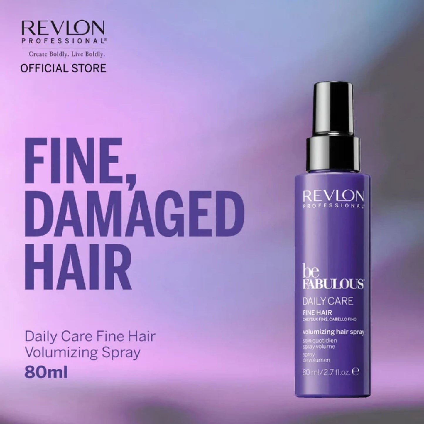 Revlon BeFabulous Daily Care Fine Hair Volumizing Spray 80ml
