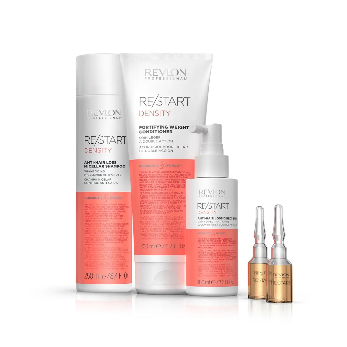 Revlon RE/START Density Anti-Hair Loss Professional Vials 60ml