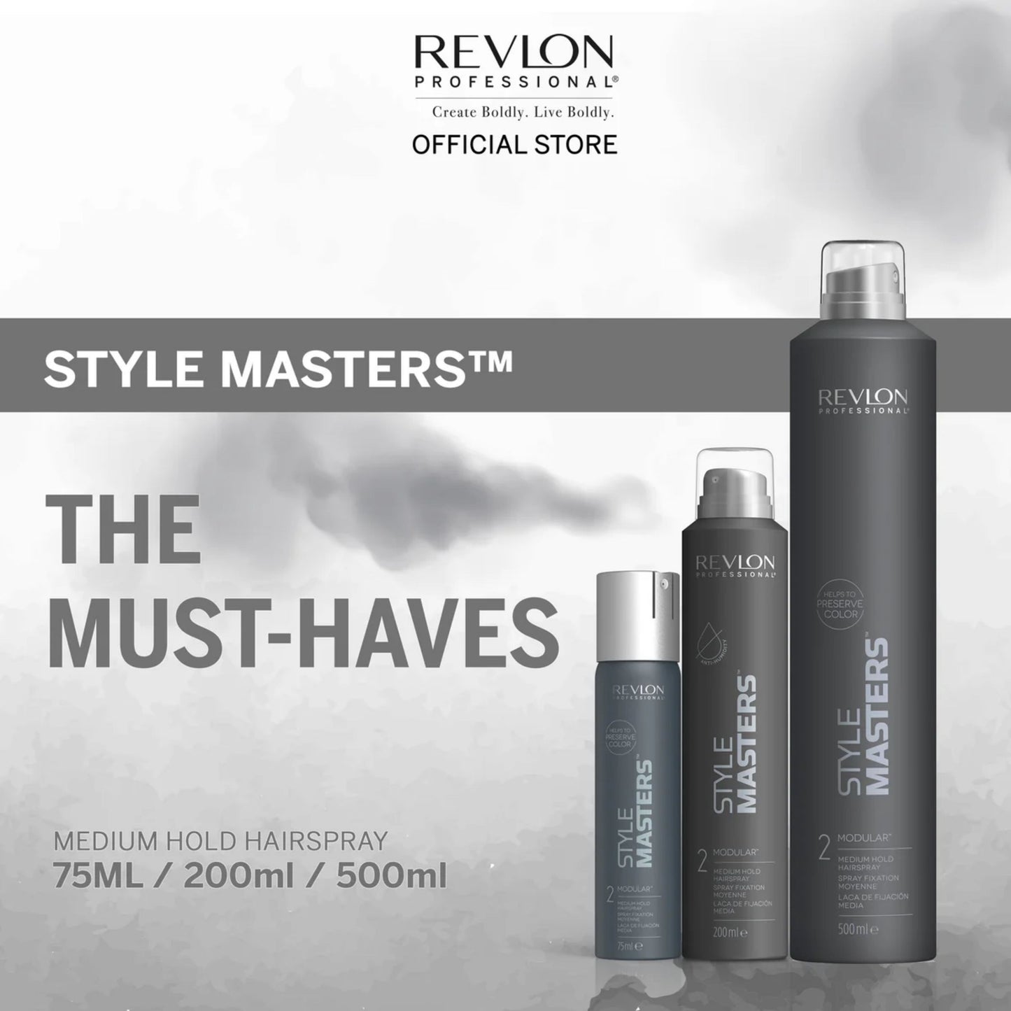 Revlon Style Masters Modular Medium Hold Hair Spray 500ml