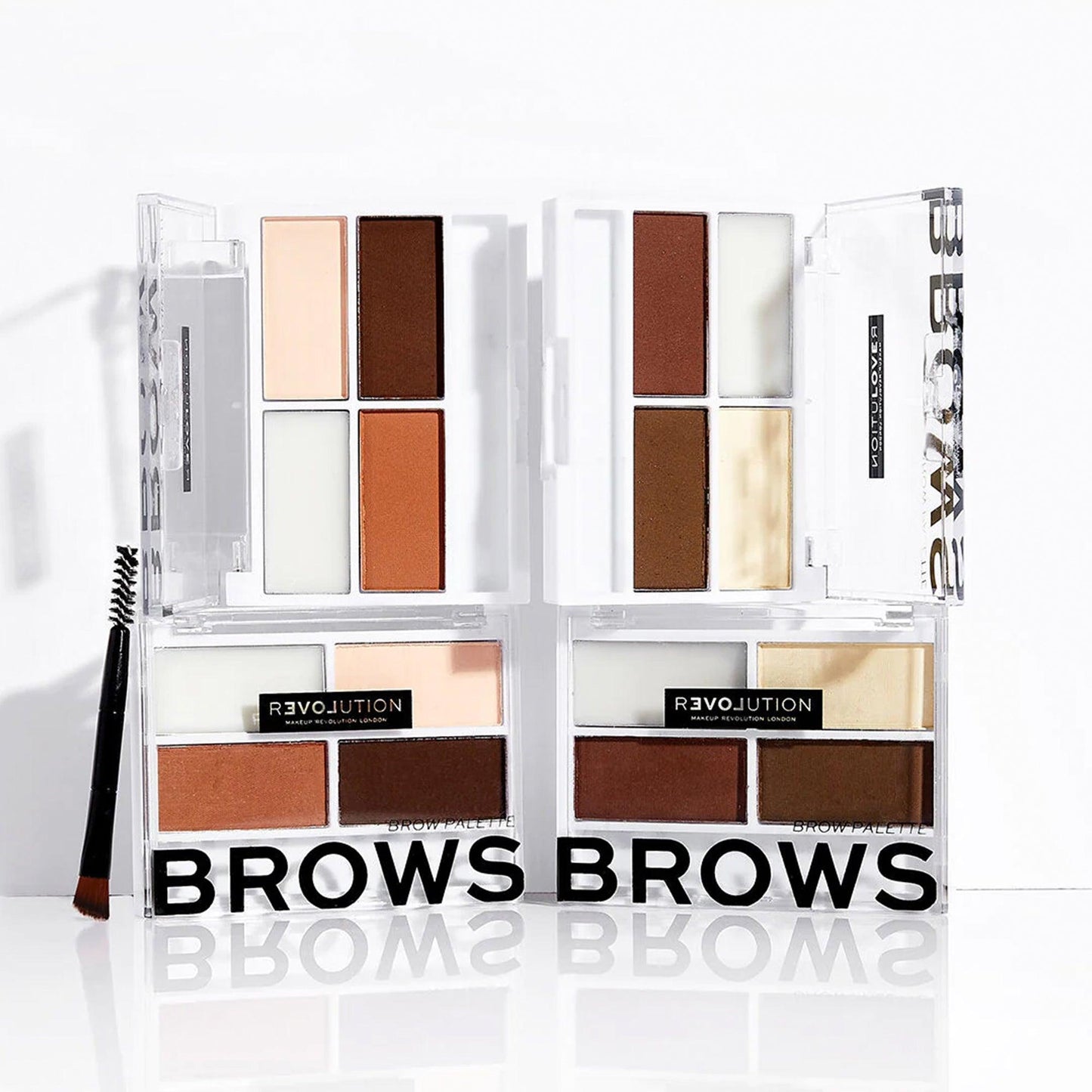 Revolution Relove Colour Cult Brow Palette Medium 3.2gm