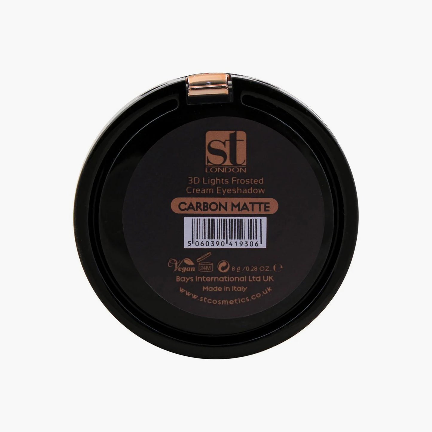 ST London 3D Lights Frosted Cream Eye Shadow Carbon Matte 8gm
