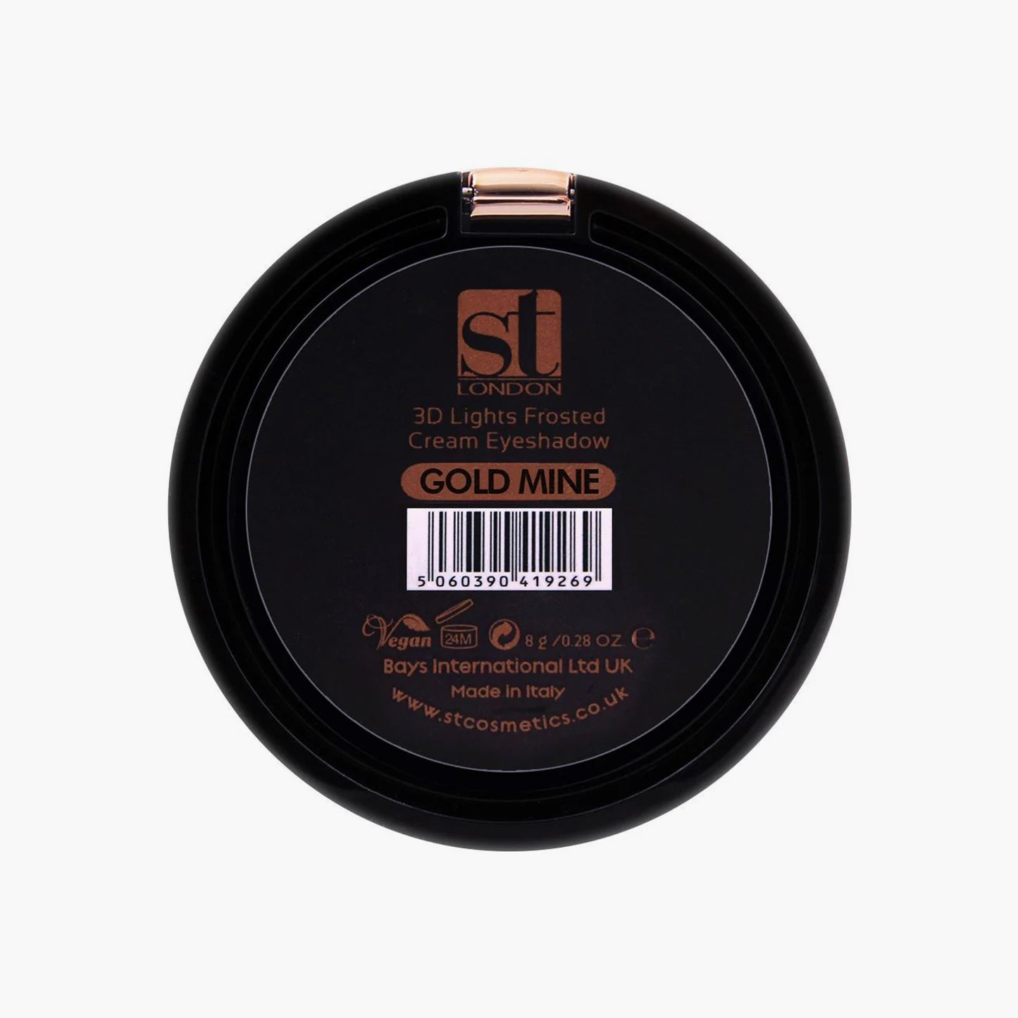 ST London 3D Lights Frosted Cream Eye Shadow Gold Mine 8gm