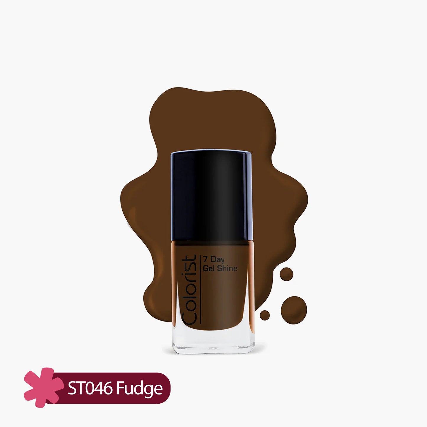 ST London Colorist 7 Day Gel Shine Nail Paint ST046 Fudge 1 Piece