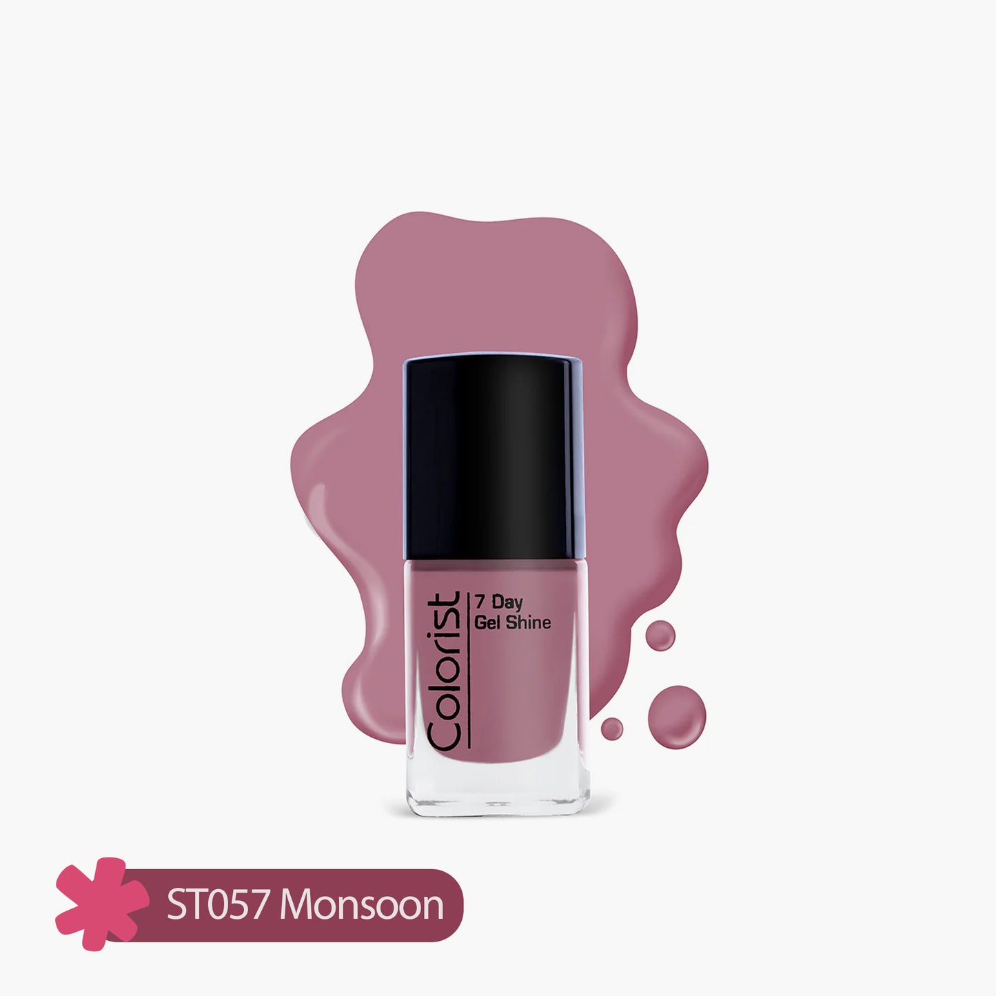 ST London Colorist 7 Day Gel Shine Nail Paint ST057 Monsoon 1 Piece