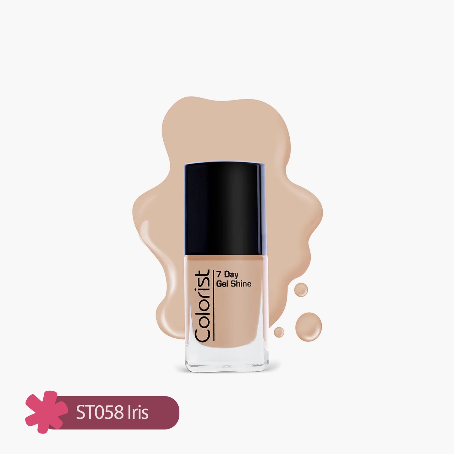 ST London Colorist 7 Day Gel Shine Nail Paint ST058 Iris 1 Piece