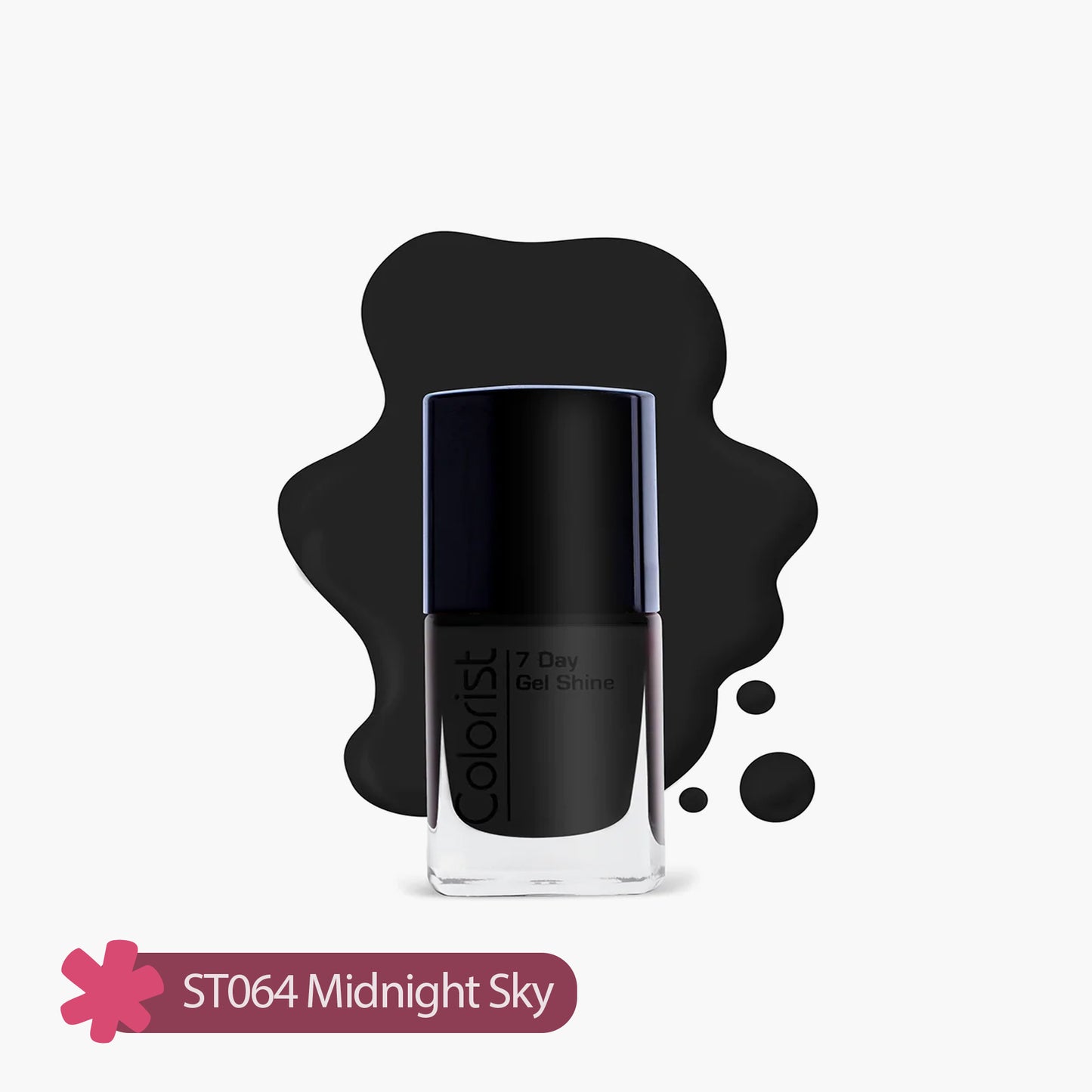 ST London Colorist 7 Day Gel Shine Nail Paint ST064 Midnight Sky 1 Piece