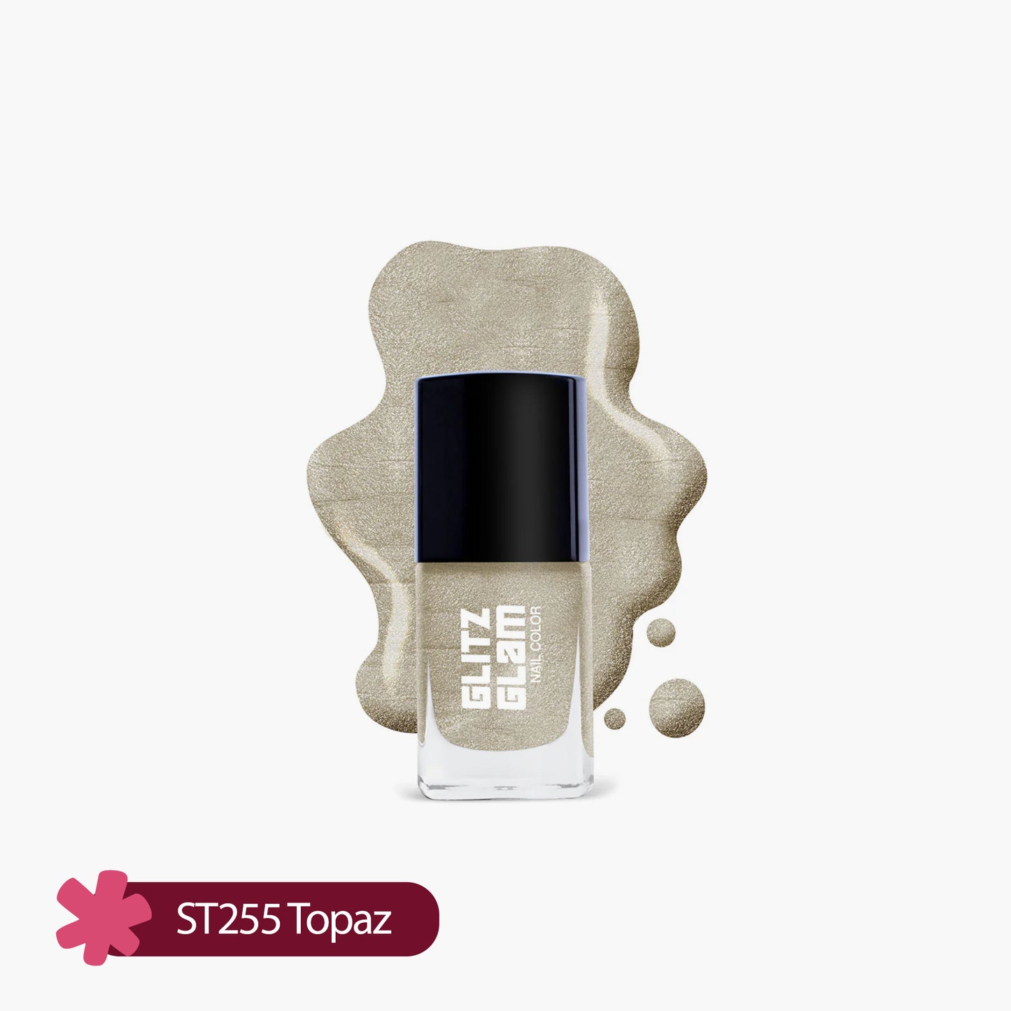 ST London Glitz & Glam Nail Paint ST255 Topaz 1 Piece