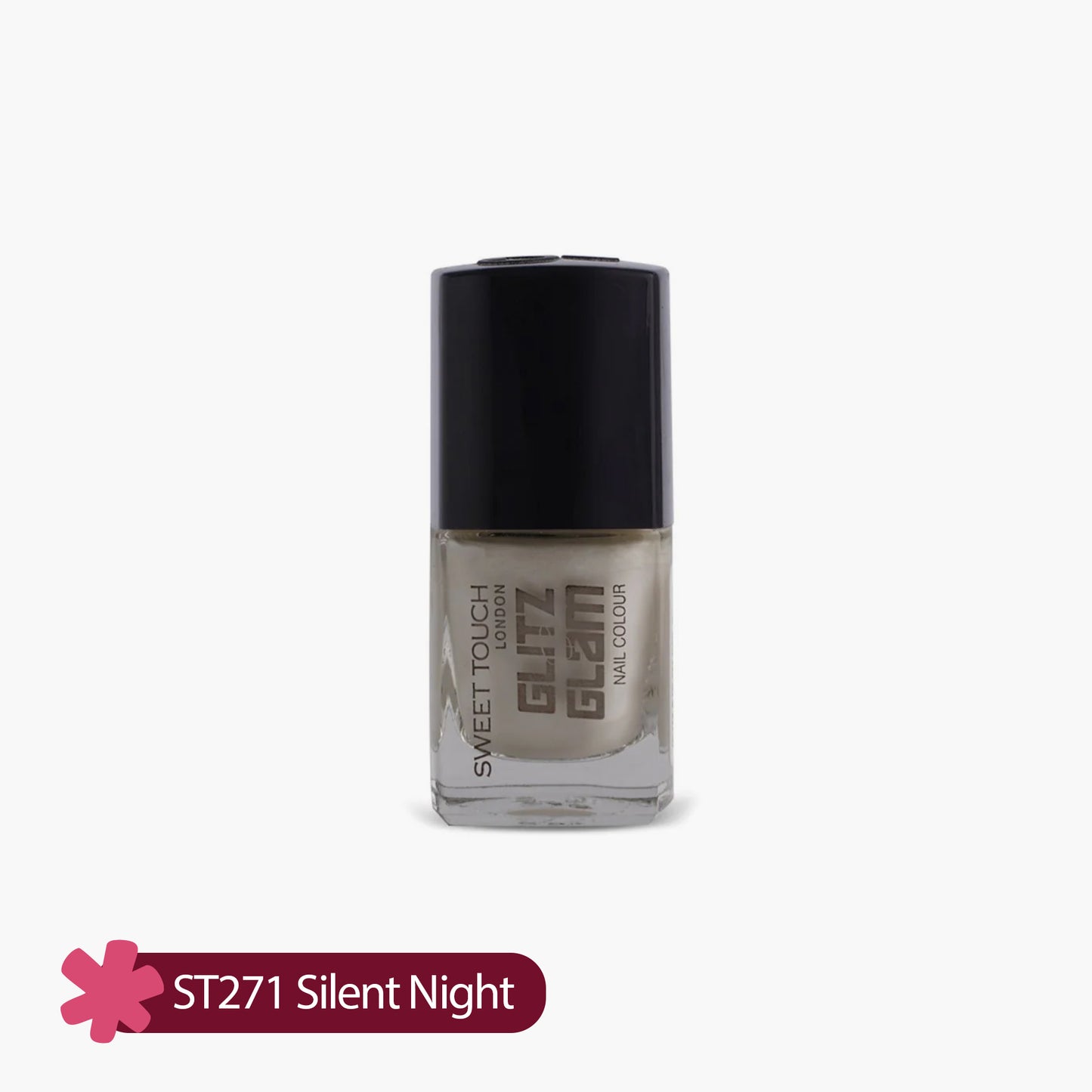 ST London Glitz & Glam Nail Paint ST271 Silent Night 1 Piece