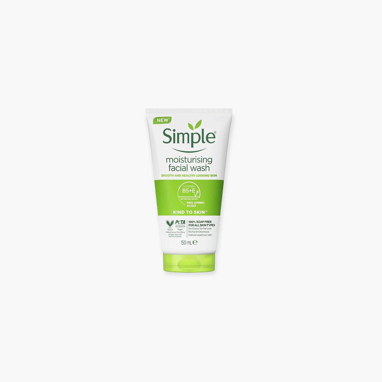 Simple Moisturising Facial Wash 150ml - TheSkinFit