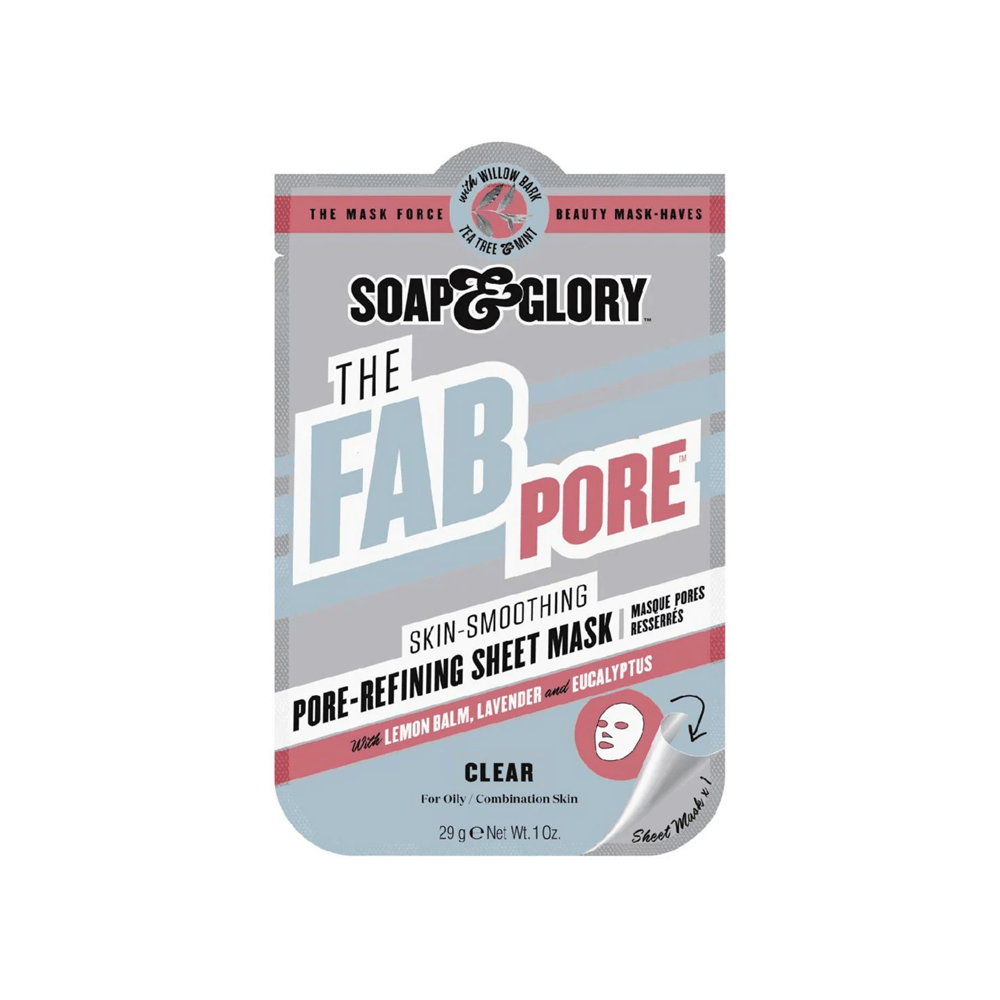 Soap & Glory The Fab Pore Pore-Refining Sheet Mask 1 Piece - TheSkinFit
