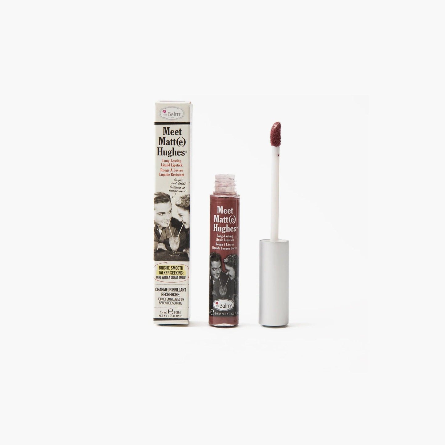 TheBalm Meet Matte Hughes Liquid Lipstick Charming 7.4ml - TheSkinFit