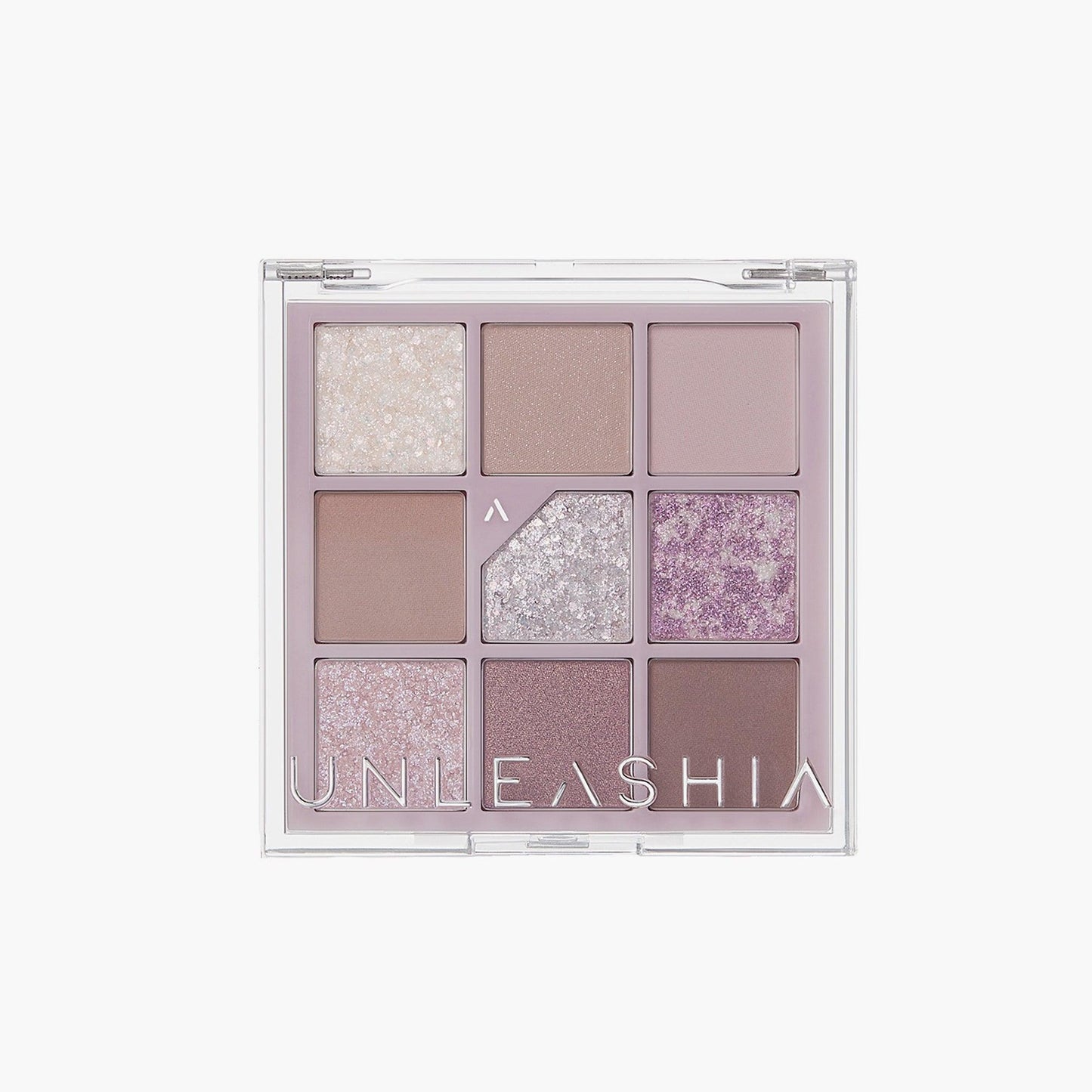 Unleashia Glitterpedia Eyeshadow Palette No.4 All of Lavender Fog 6.2gm - TheSkinFit