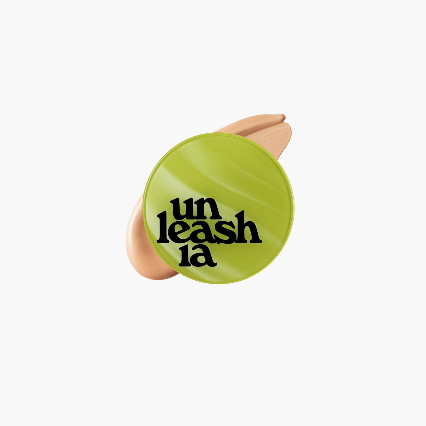 Unleashia Satin Wear Healthy Green Cushion 27W Peachtan 15gm - TheSkinFit