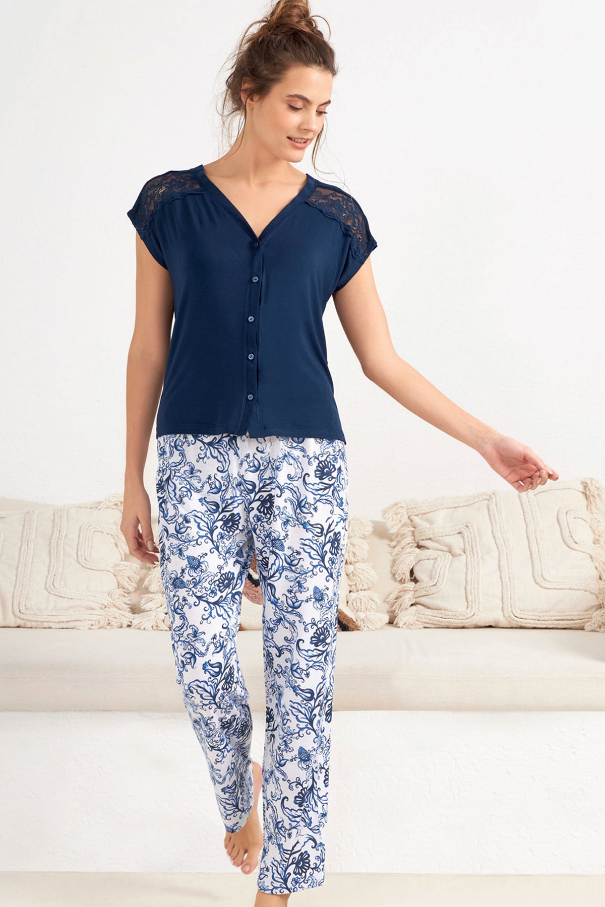 BLS Valeria Viscose Pajama Set