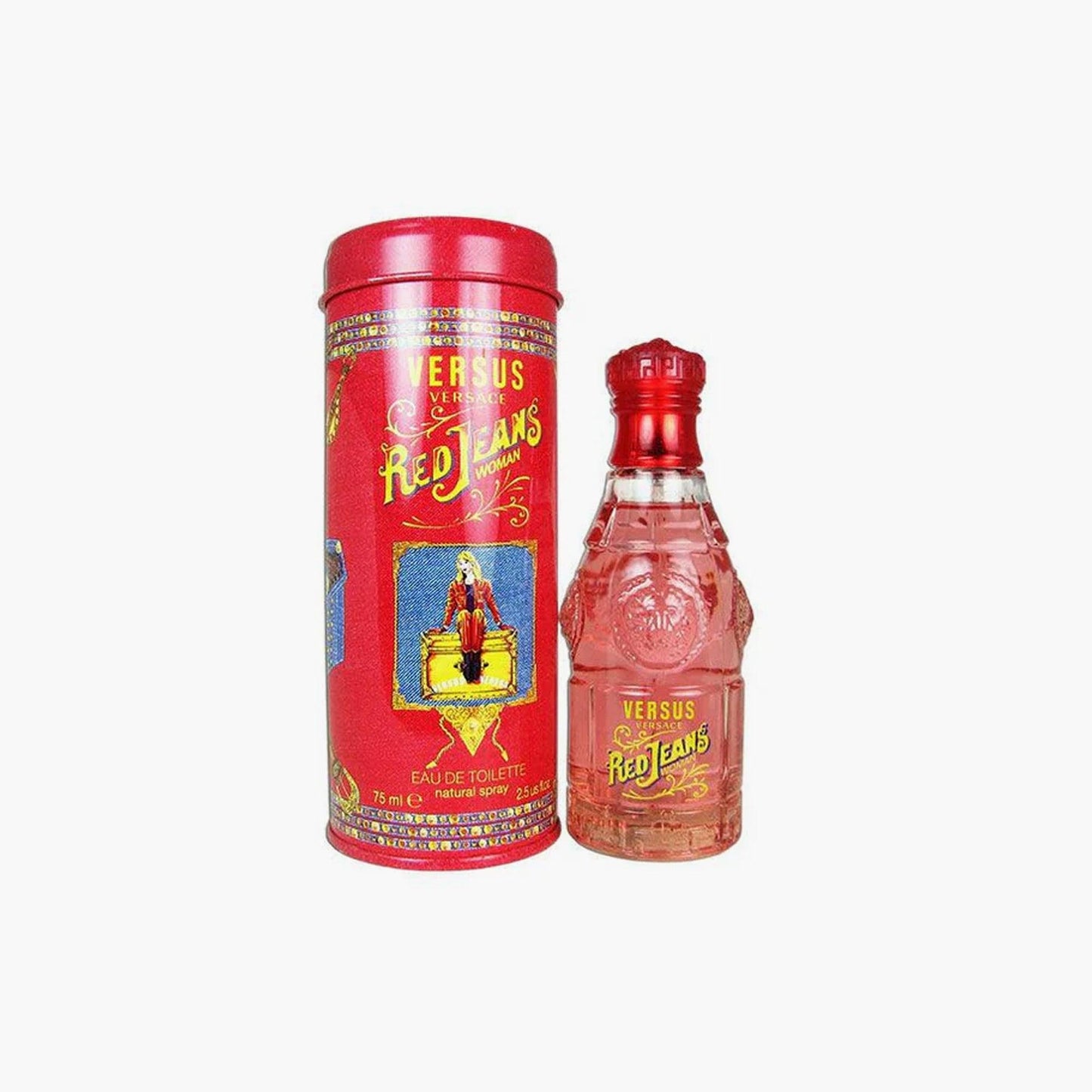 Versace Red Jeans Woman Eau De Toilette 75ml
