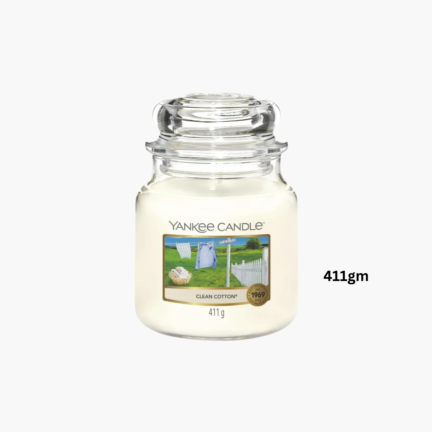 Yankee Clean Cotton Scented Candle