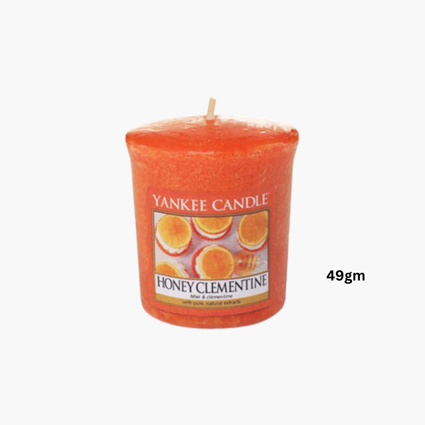Yankee Honey Clementine Scented Candle 49gm