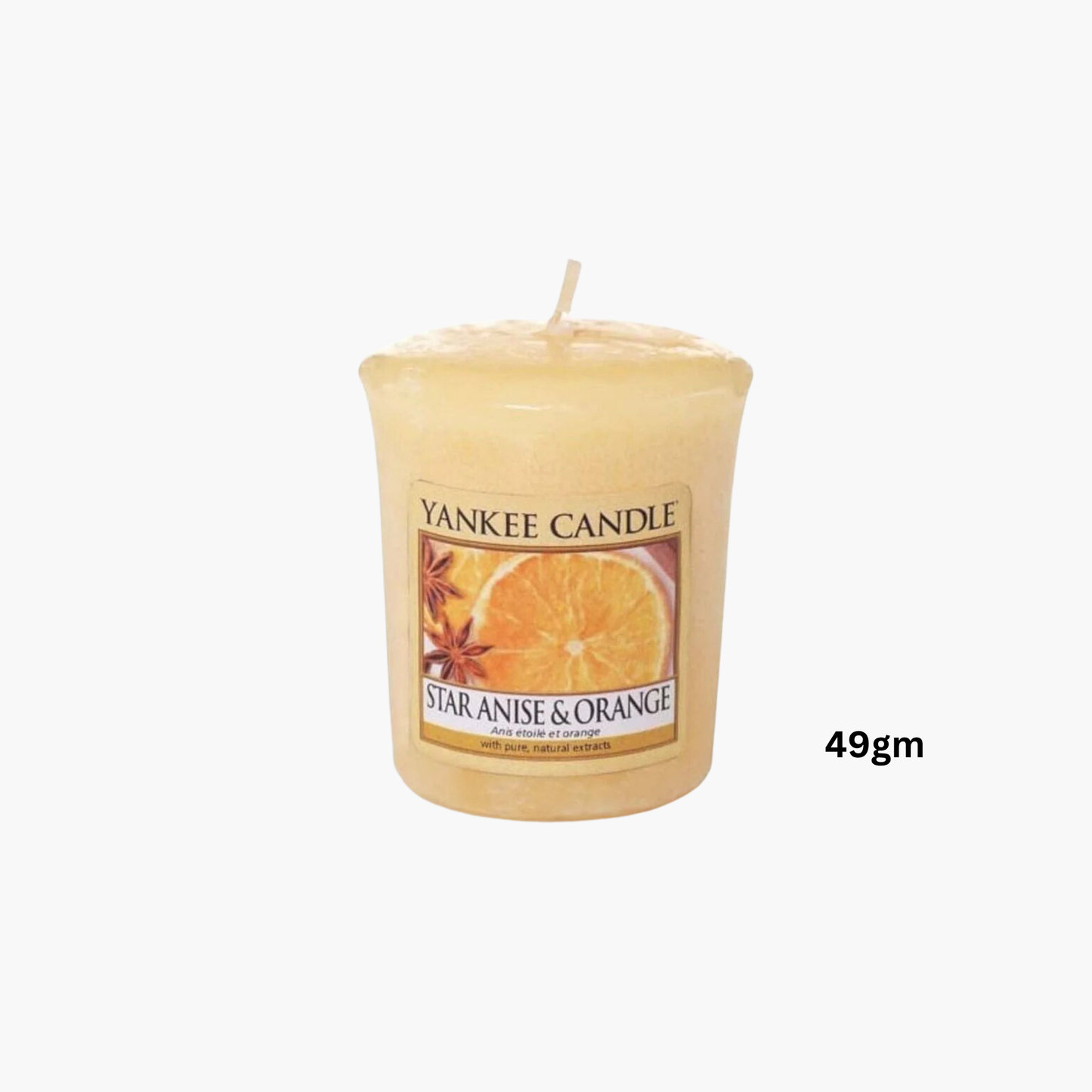 Yankee Star Anise & Orange Scented Candle 49gm