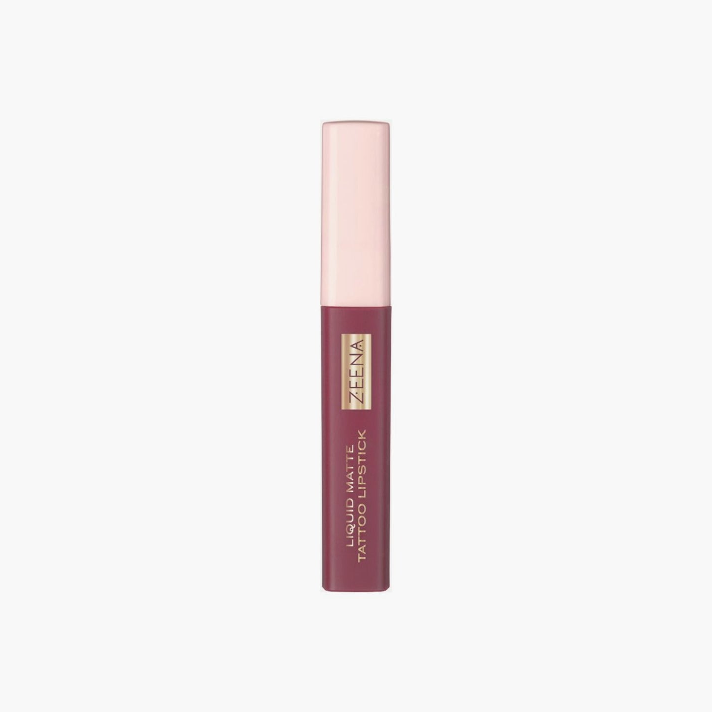 Zeena Liquid Matte Tattoo Lipstick 100 Signature Purple 5ml