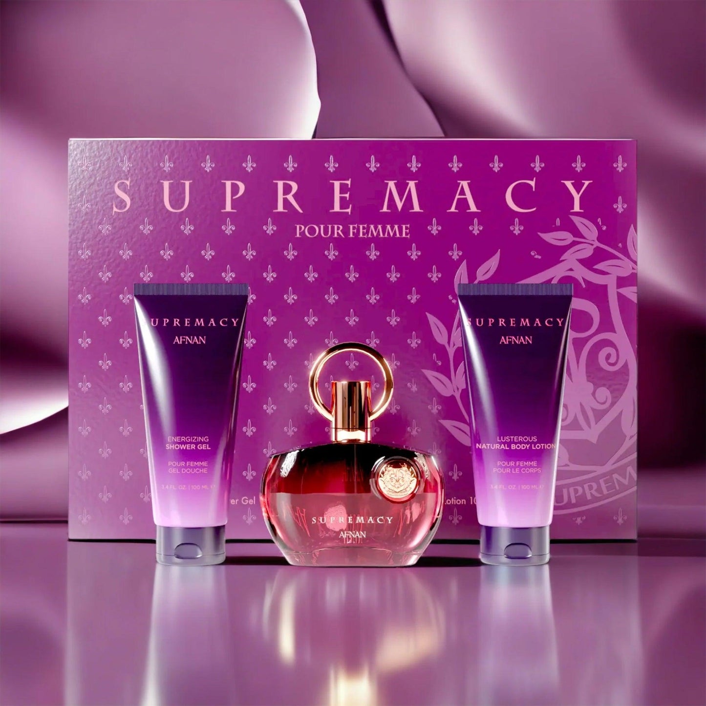 Afnan Supremacy Pour Femme 3 Piece Gift Set - TheSkinFit