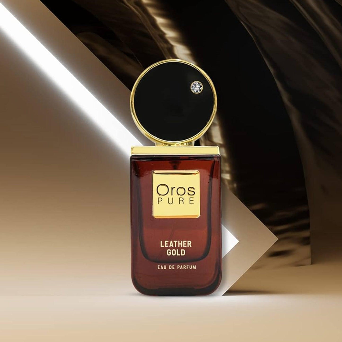Armaf Oros Pure Leather Gold Eau De Parfum 100ml - TheSkinFit