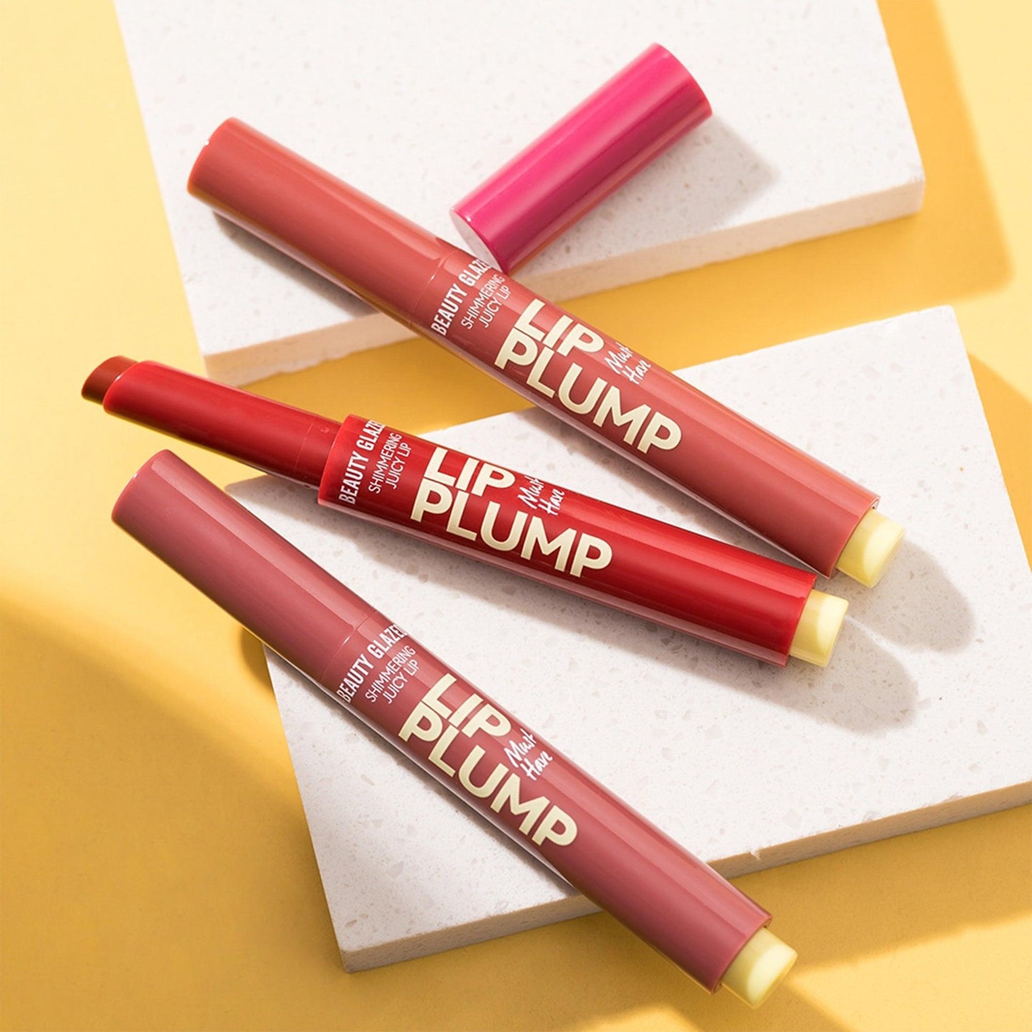 Beauty Glazed Shimmering Juicy Lip Plump Lipstick 103 Japan 2.7gm - TheSkinFit