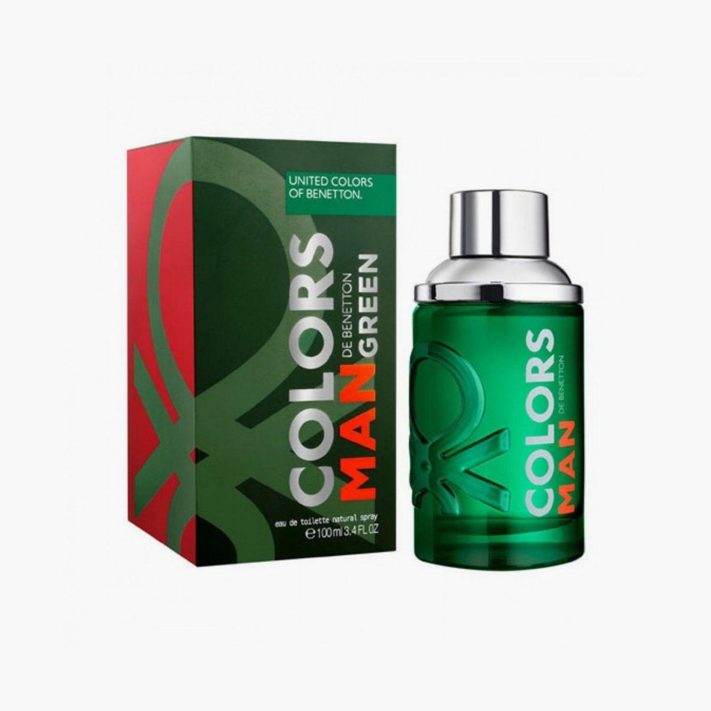 Benetton Colors Man Green Eau De Toilette 100ml