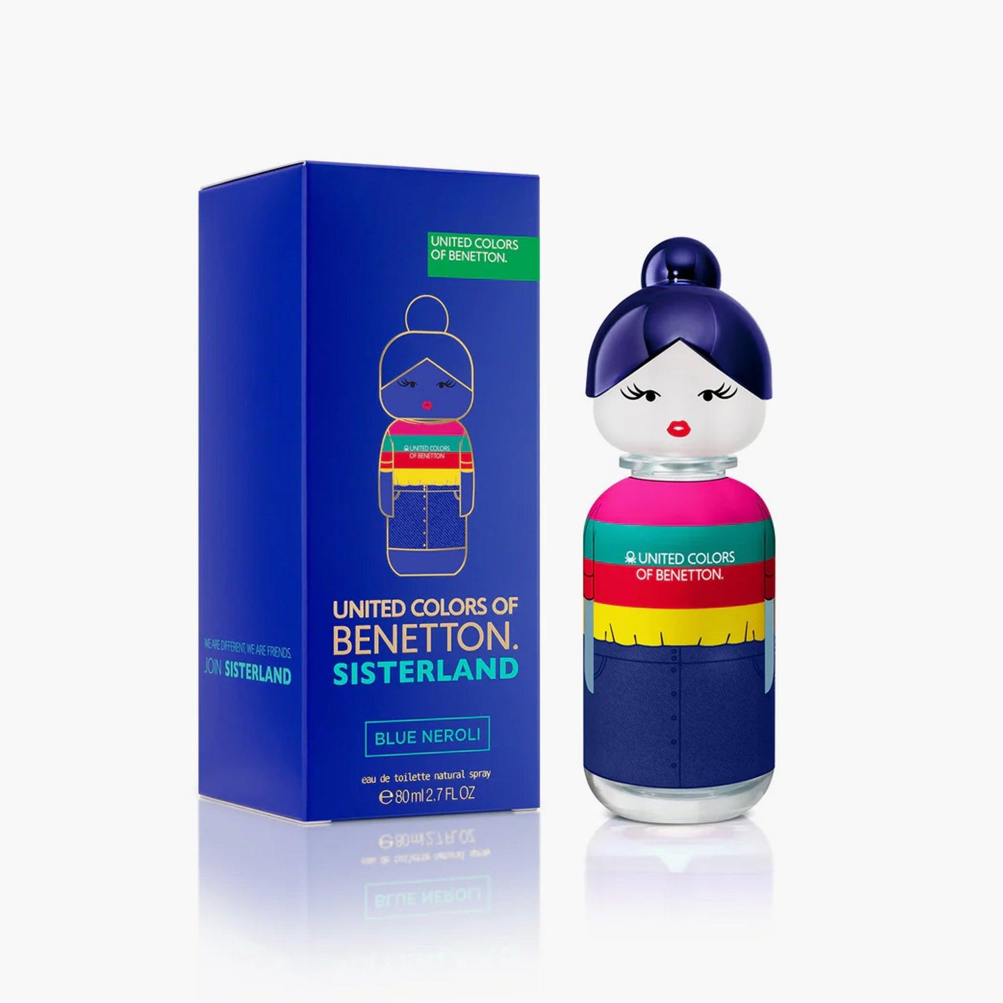 Benetton Sisterland Blue Neroli For Women Eau De Toilette 80ml