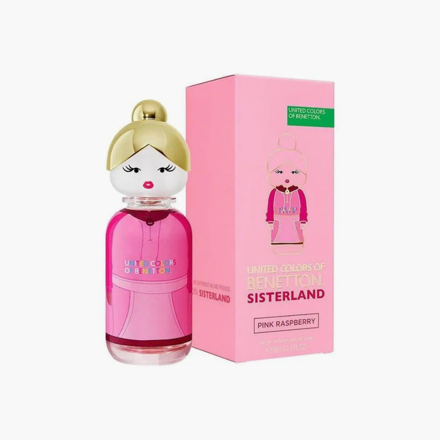 Benetton Sisterland Pink Raspberry For Women Eau De Toilette 80ml