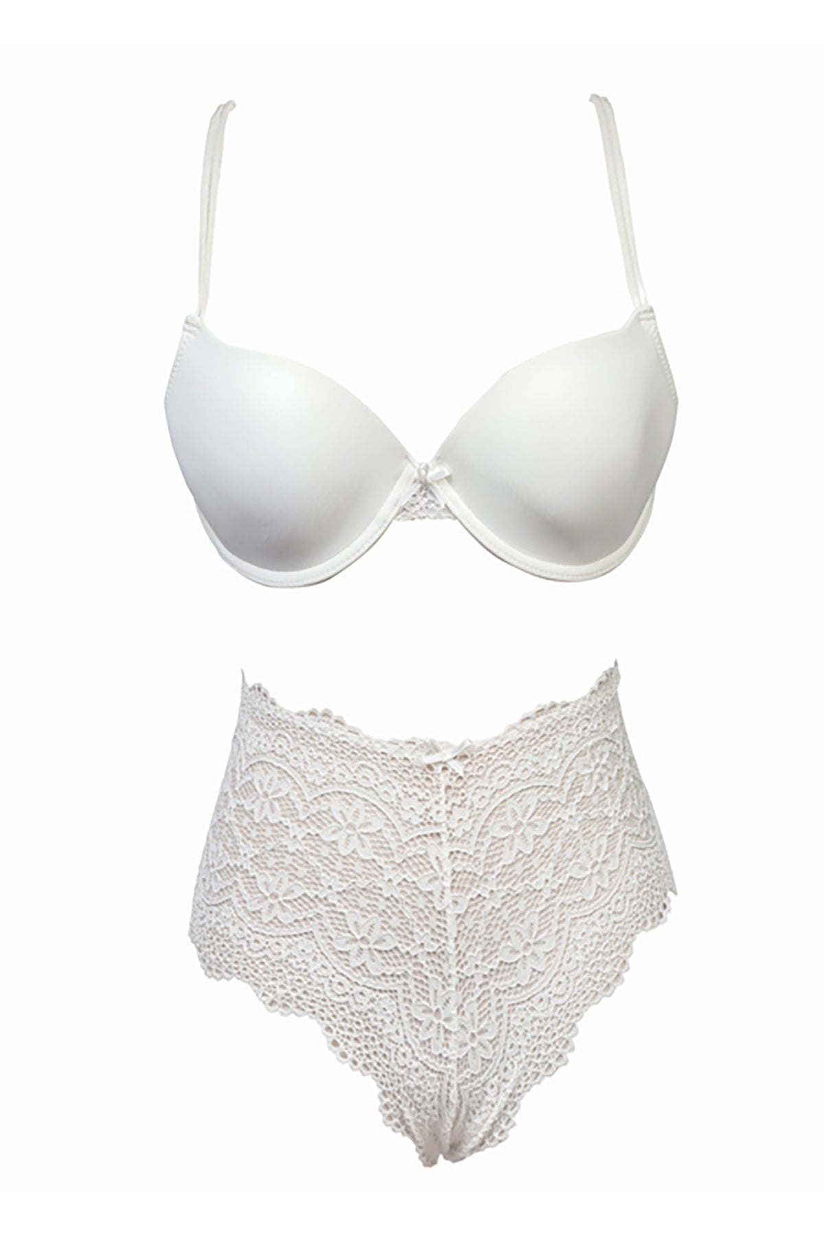 BLS Fiona Wired And Padded Bra Set Ekru