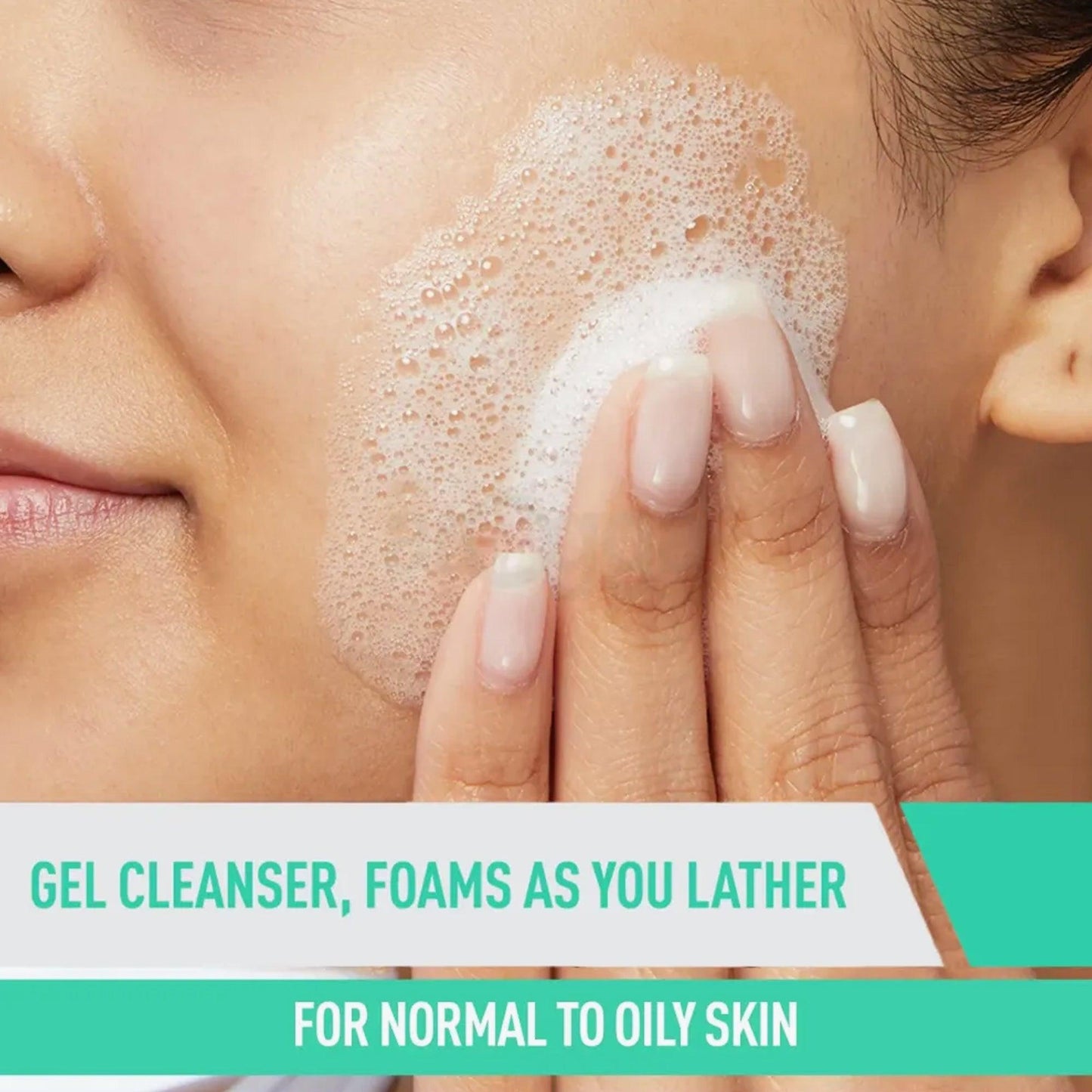 CeraVe Foaming Cleanser For Normal To Oily Skin 236ml - TheSkinFit