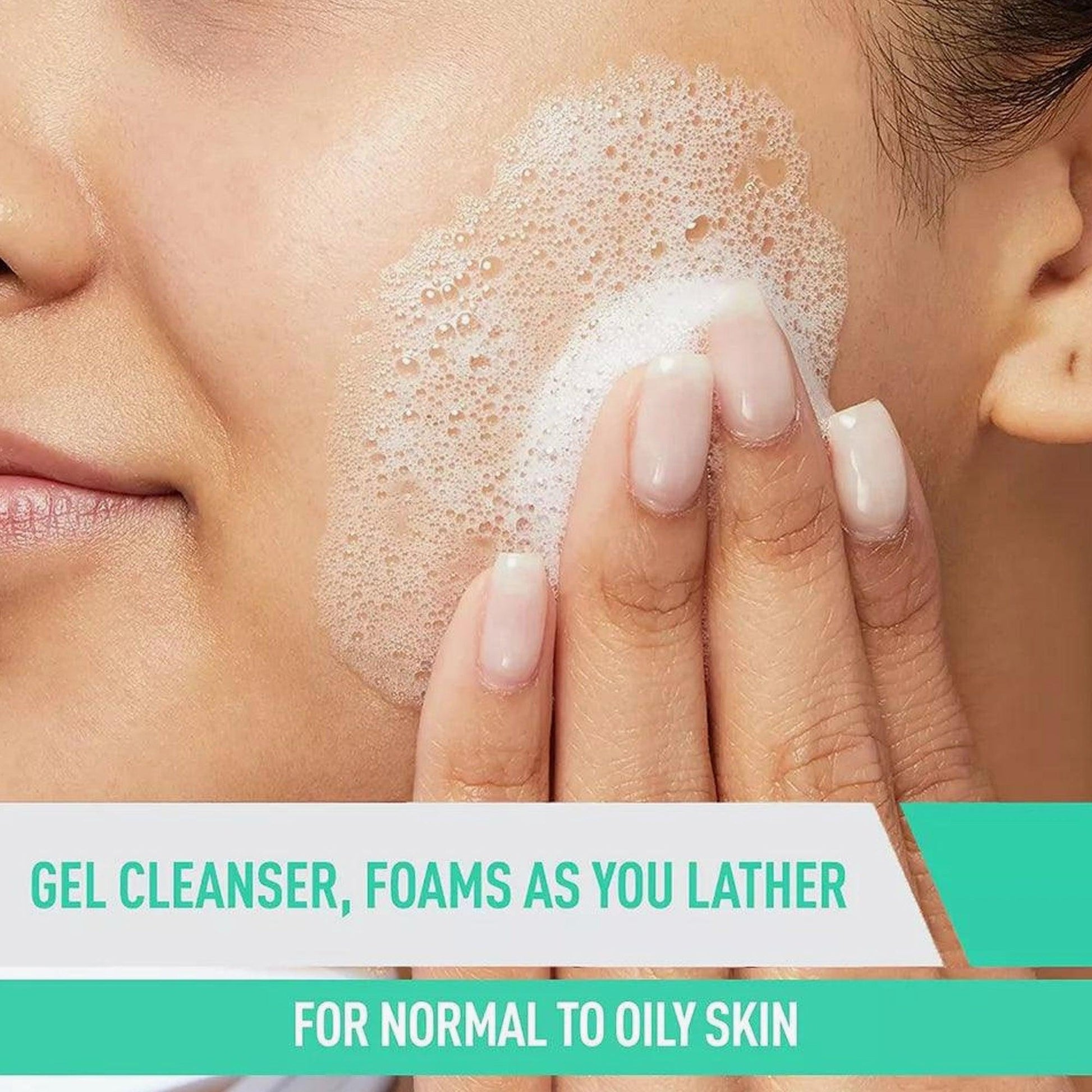 CeraVe Foaming Facial Cleanser For Normal To Oily Skin 237ml - TheSkinFit