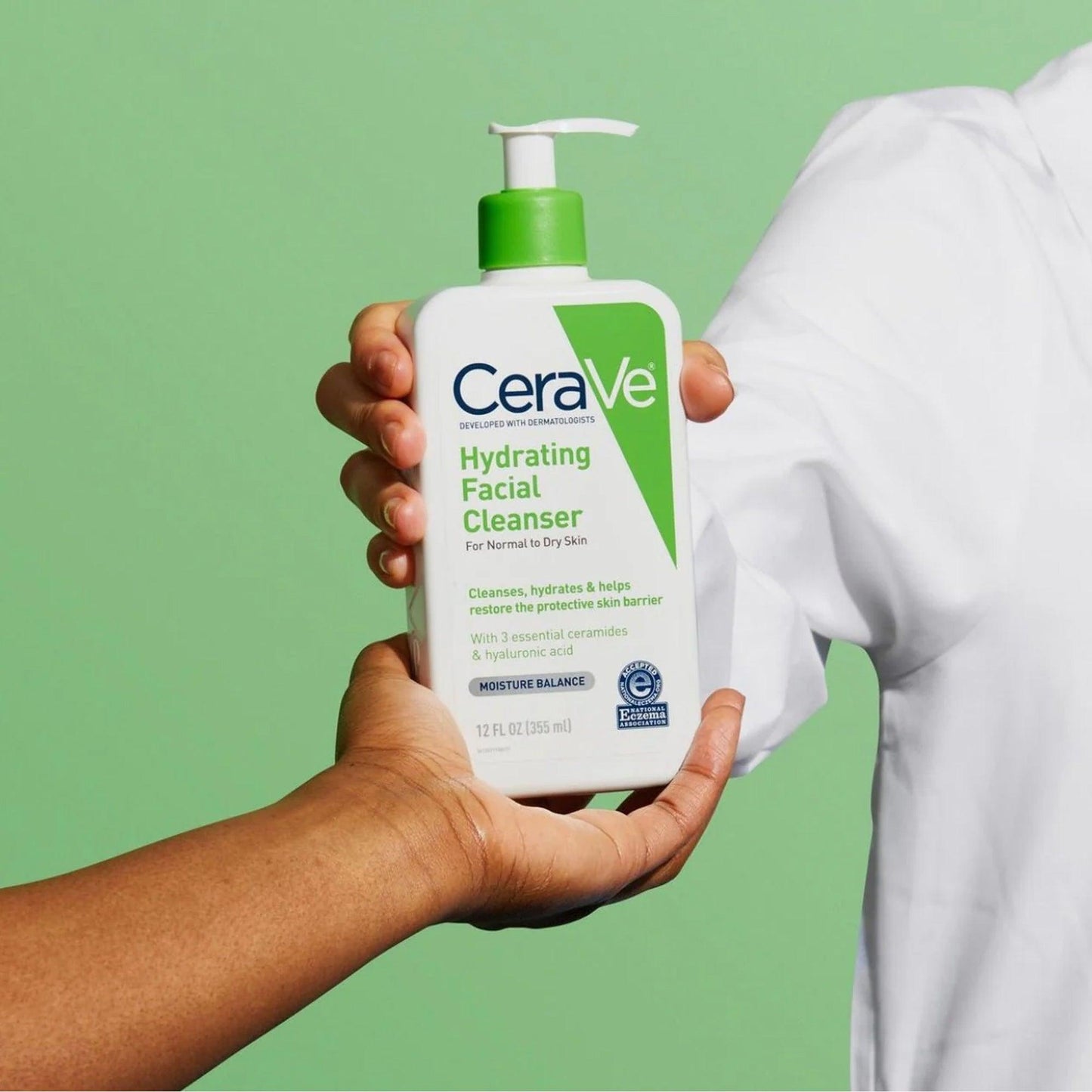 CeraVe Hydrating Facial Cleanser For Normal to Dry Skin 473ml - TheSkinFit